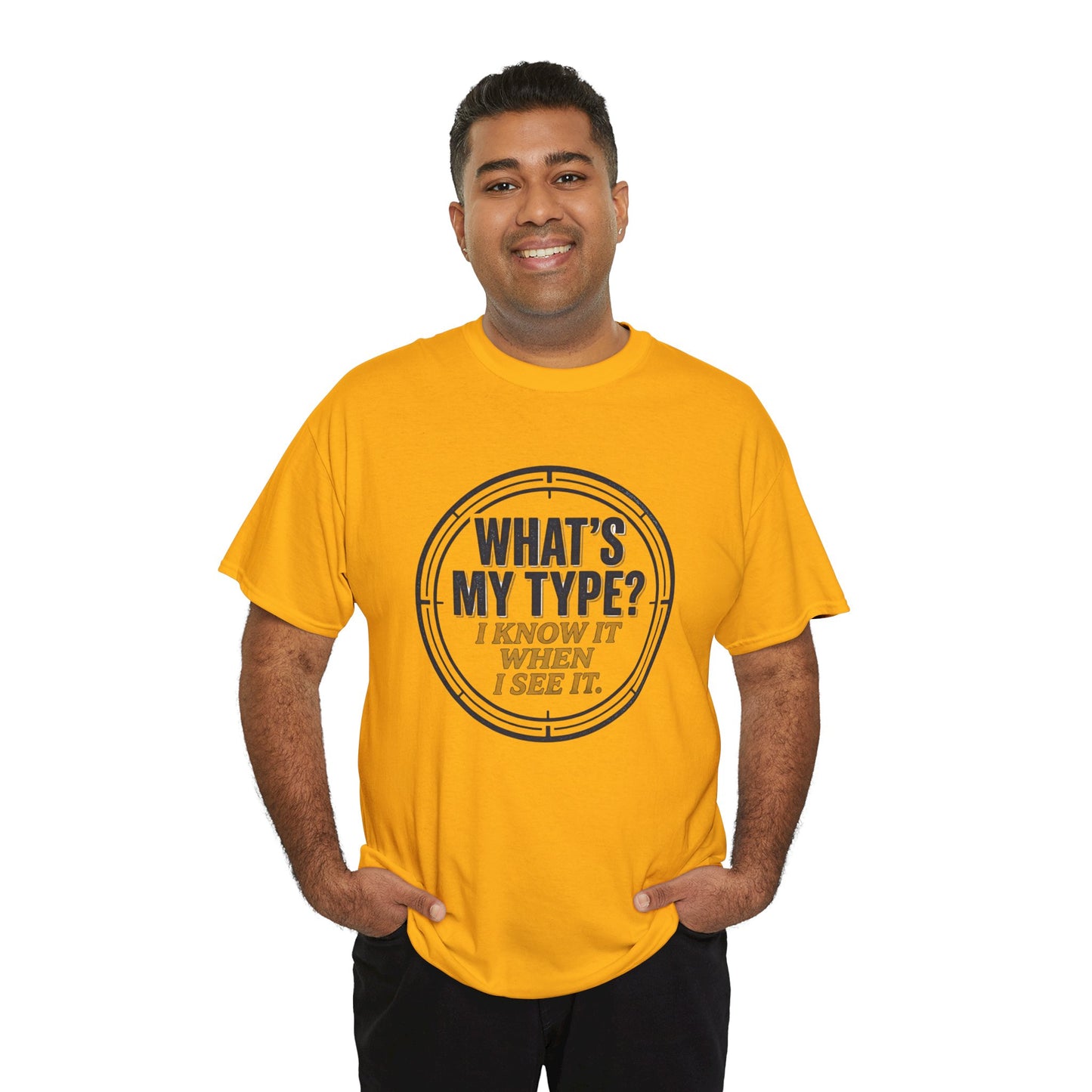 "What's My Type? I Know It When I See It" Graphic Tee