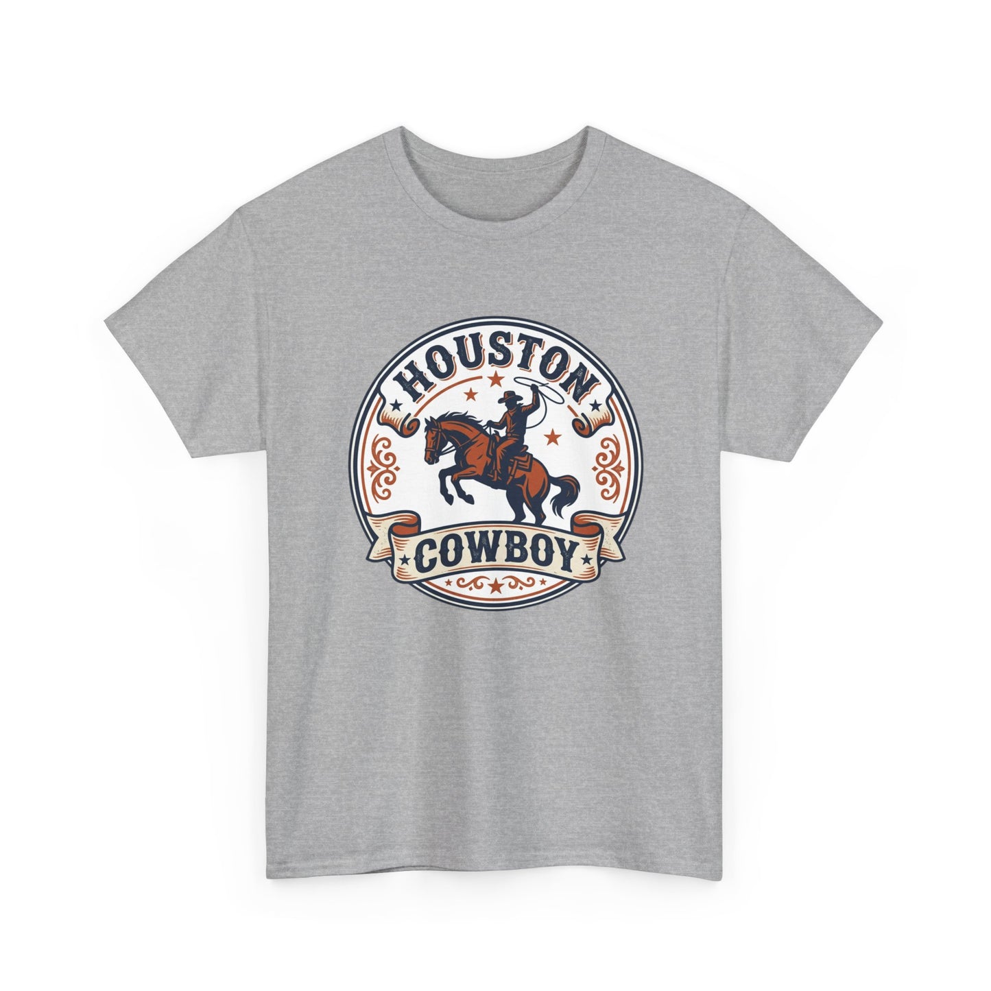 Houston Cowboy T-Shirt – Rodeo Western Graphic Tee