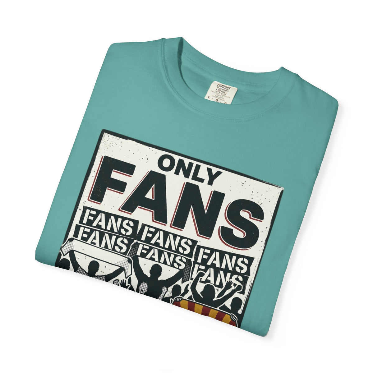 Only Fans Crowd Graphic T-Shirt — Vintage Sports Fan Tee