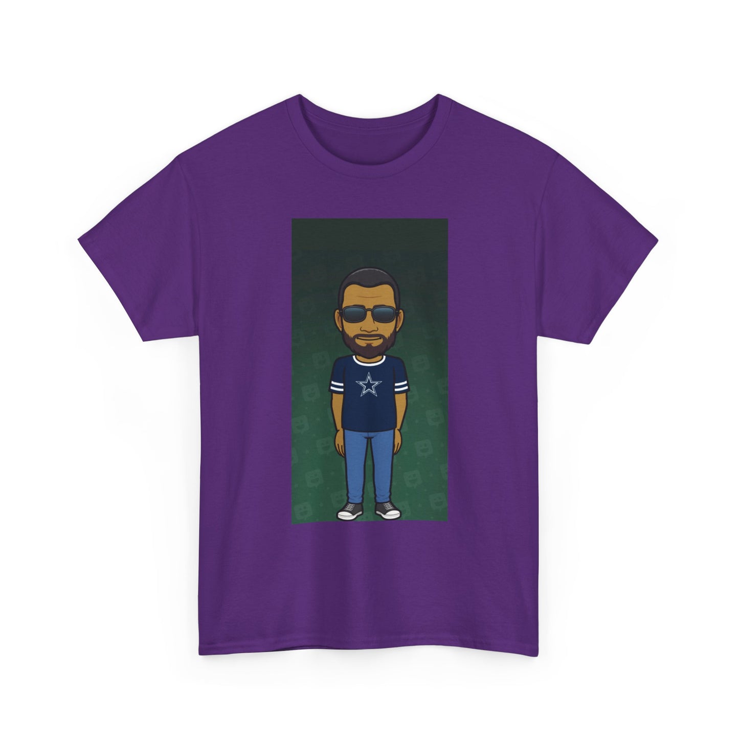 Cartoon Guy Graphic Tee — Personalized Avatar Shirt Printify