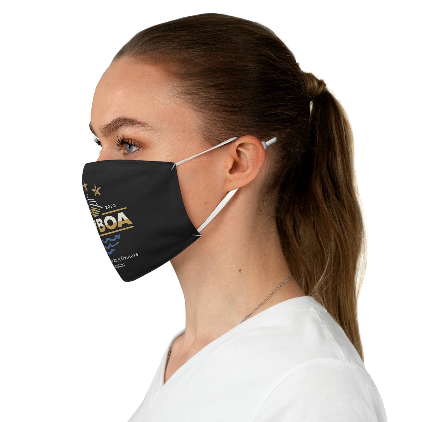 DMVBOA Fabric Face Mask - Stylish and Comfortable Protection for Boat Owners