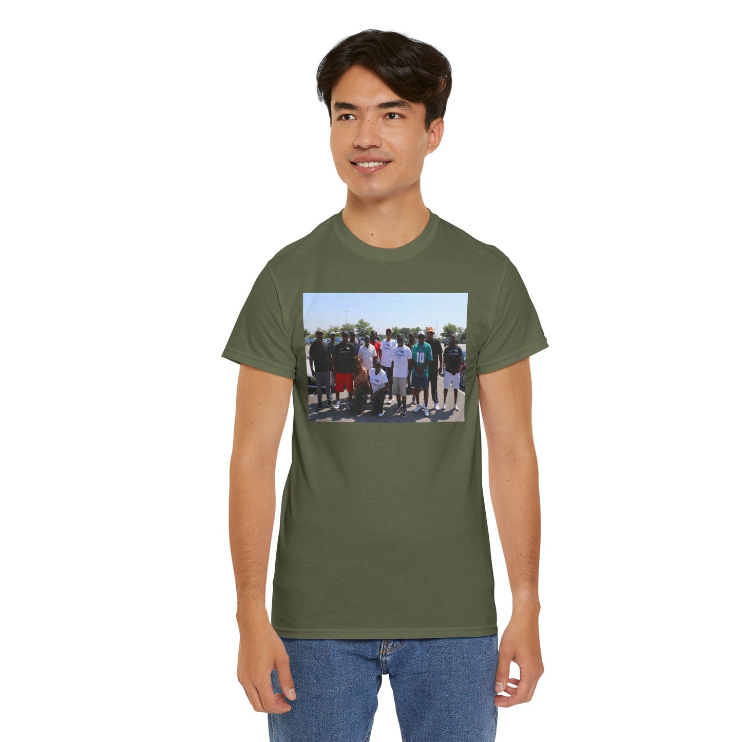 C-RYDERZ Group Photo Custom Tee — Personalized Reunion & Team Picture Shirt Printify