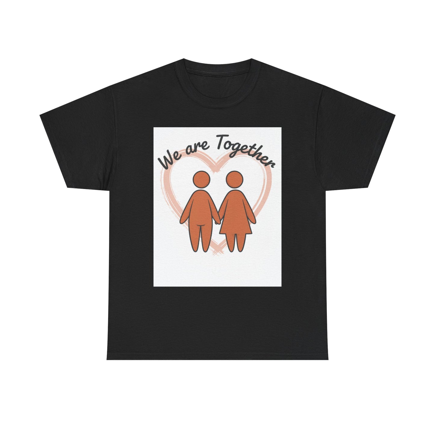 We Are Together Couple Tee — Matching Relationship T-Shirt