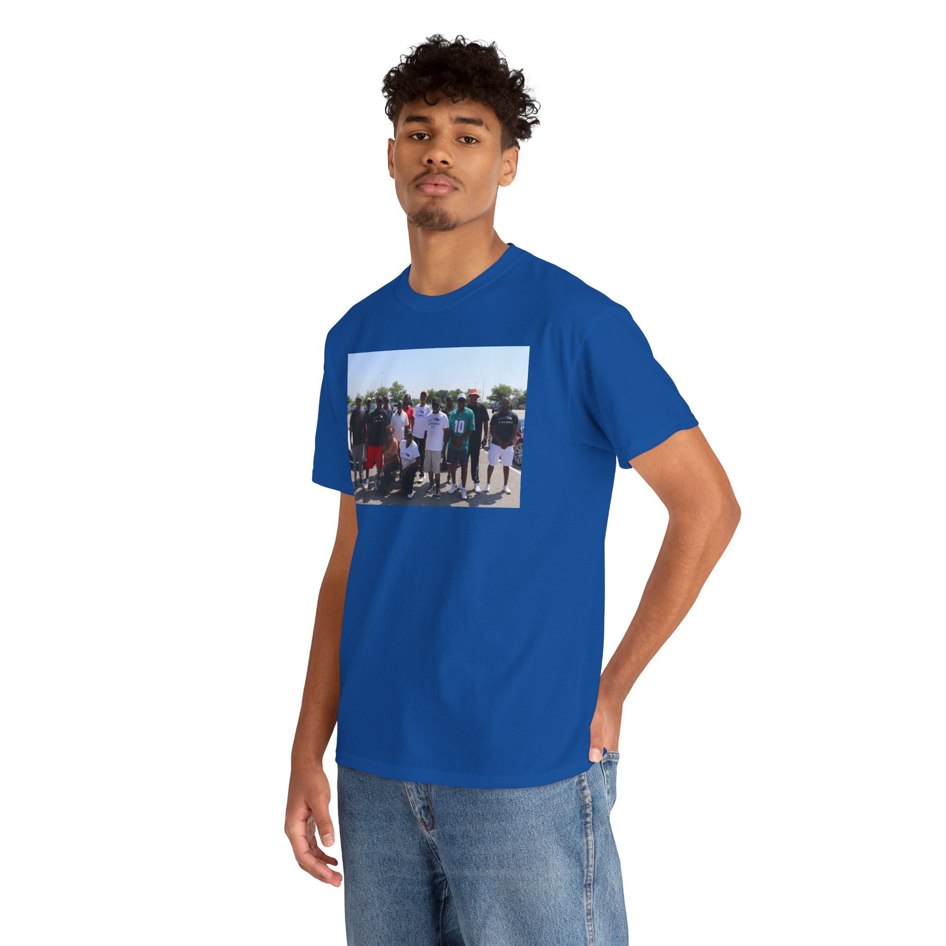 C-RYDERZ Group Photo Custom Tee — Personalized Reunion & Team Picture Shirt Printify