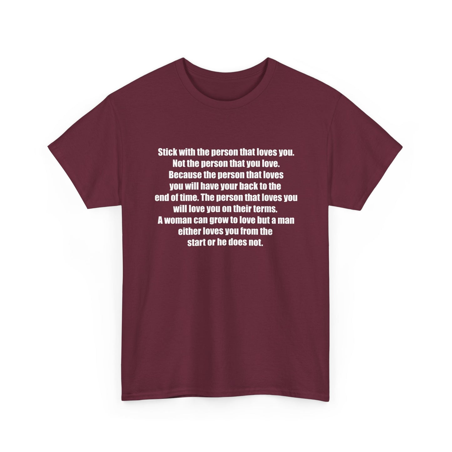 Motivational Quote Shirt for Love