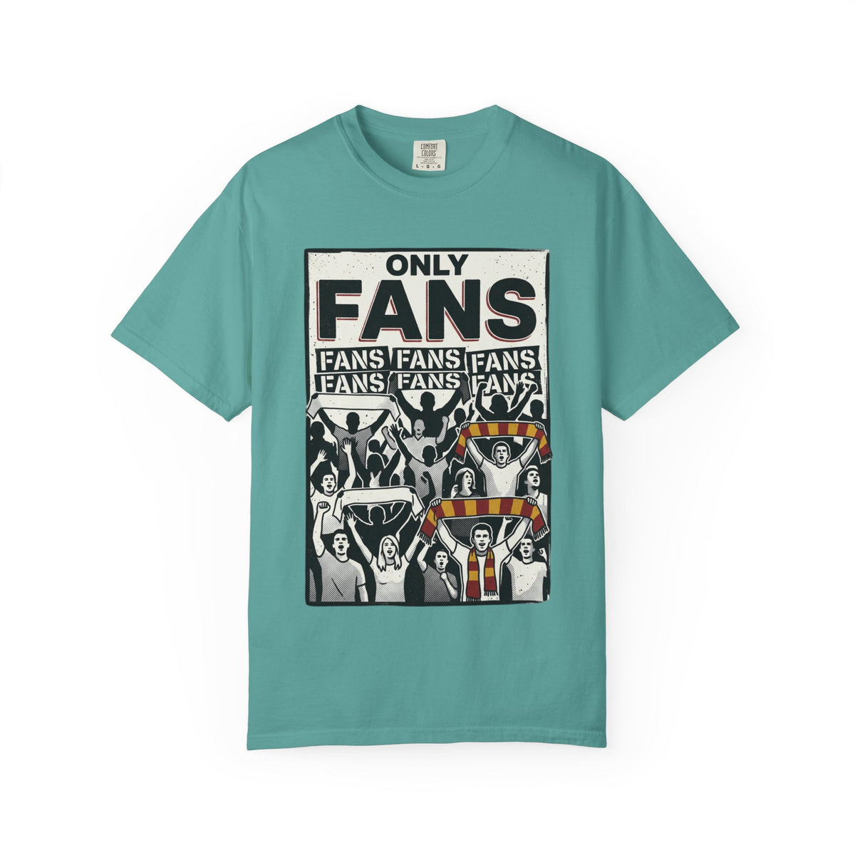 Only Fans Crowd Graphic T-Shirt — Vintage Sports Fan Tee