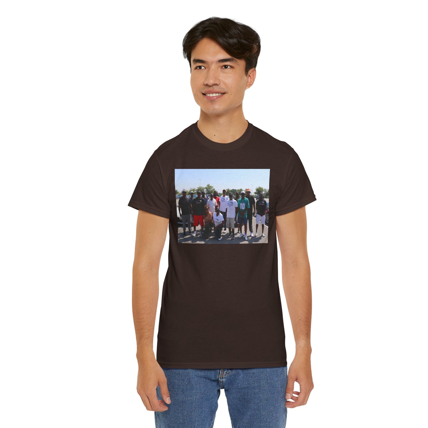 C-RYDERZ Group Photo Custom Tee — Personalized Reunion & Team Picture Shirt Printify