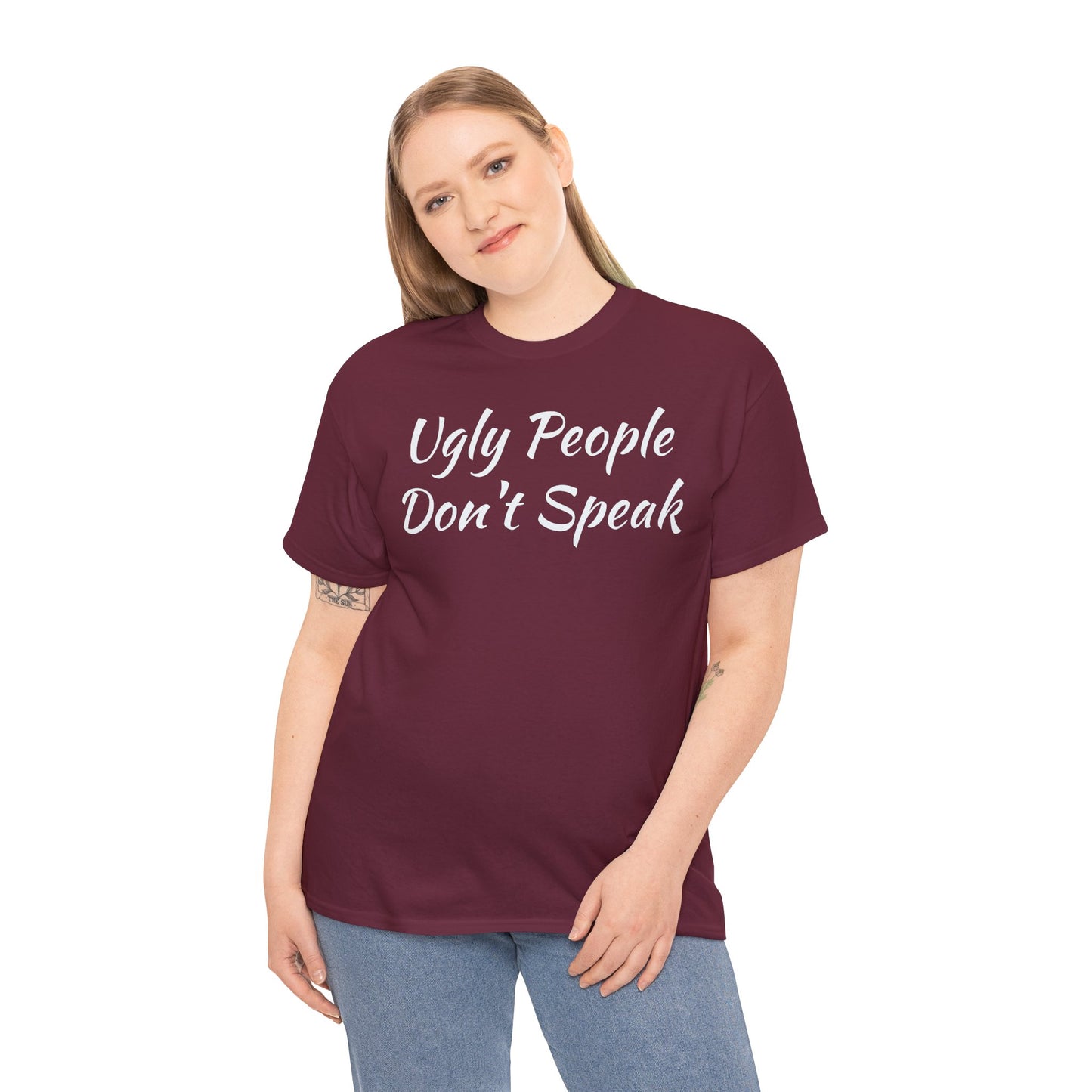 Ugly People Don't Speak