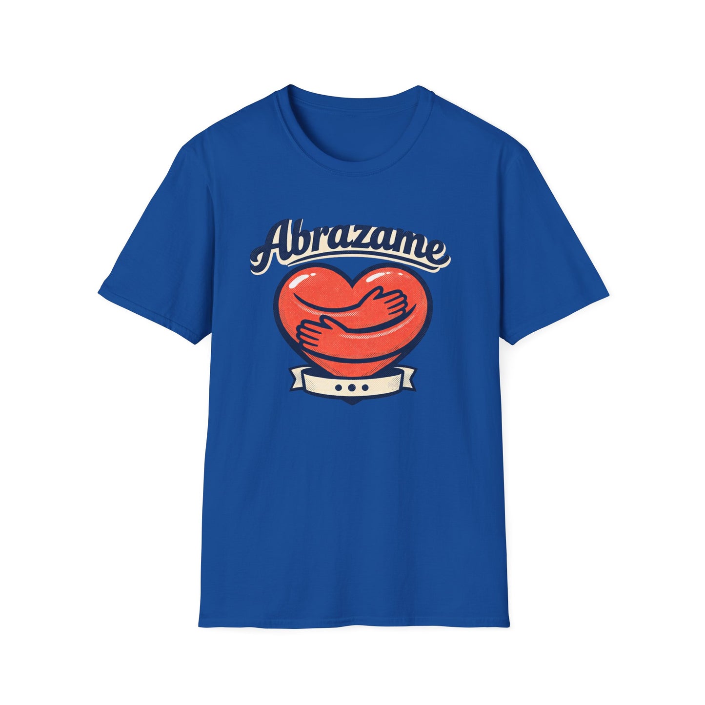 Abrázame Heart Hug T-Shirt — Spanish Love Graphic Tee