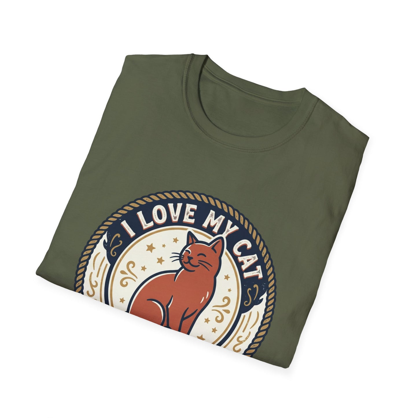 I Love My Cat T-Shirt — "I Love My Cat More Than Most People I Know" Cat Lover Tee