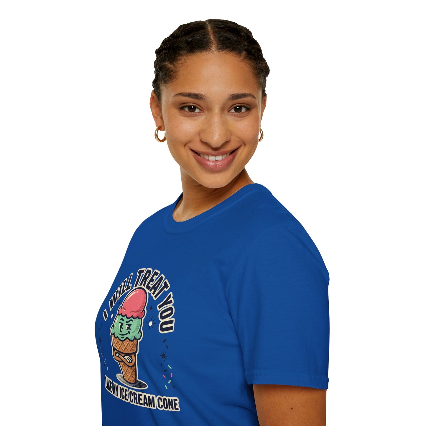 I Will Treat You Like An Ice Cream Cone T-Shirt — Cute Ice Cream Graphic Tee