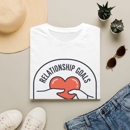 “Relationship Goals” Heart & Hands Graphic Tee (I Need a Planner)