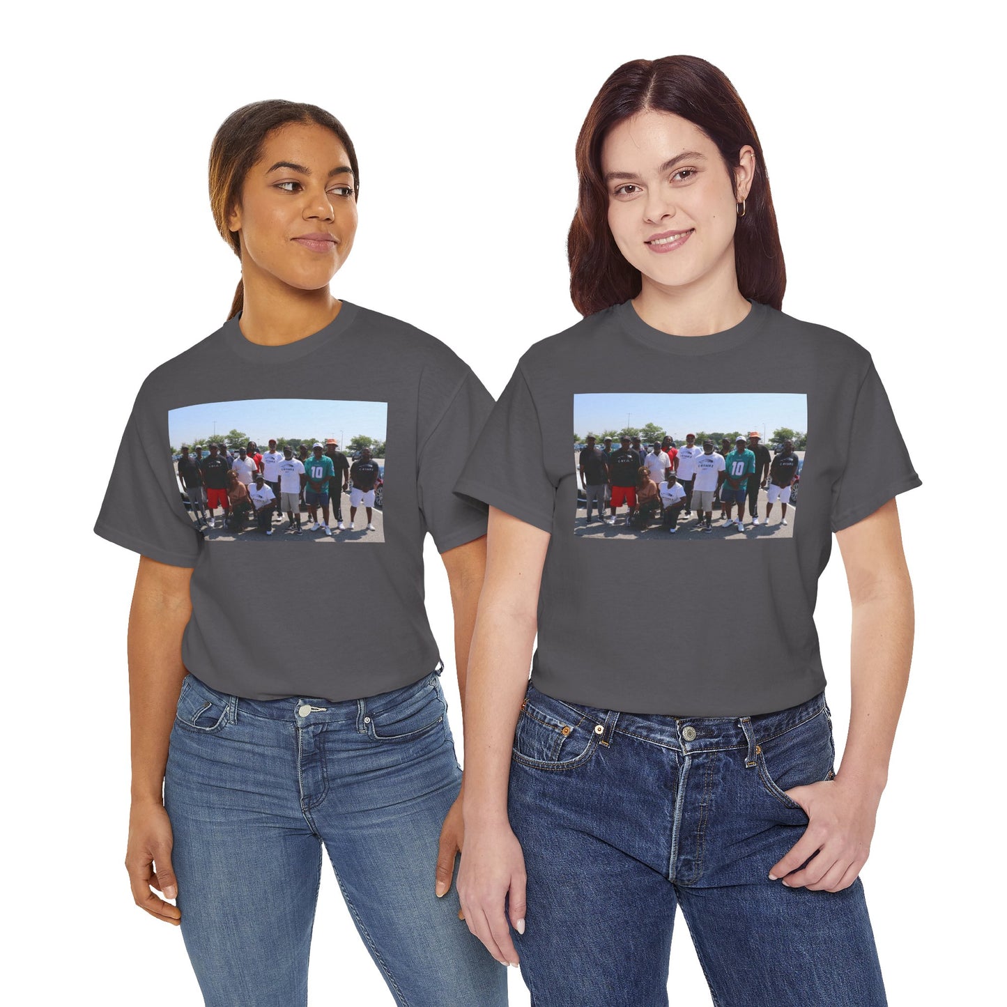 C-RYDERZ Group Photo Custom Tee — Personalized Reunion & Team Picture Shirt Printify