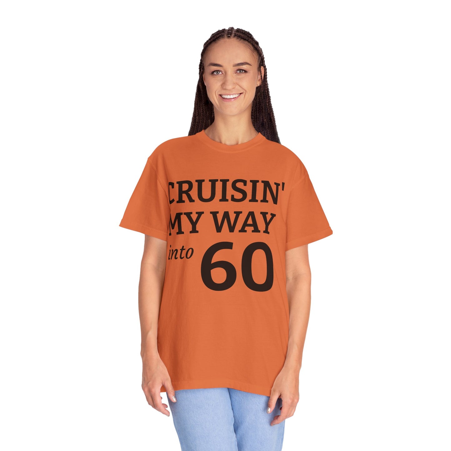 Cruisin' My Way Into 60 T-Shirt — 60th Birthday Tee
