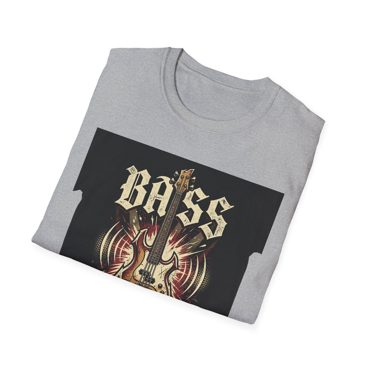 Bass Guitar T-Shirt — "Bass: If You Got It, Crank It Up!" Rock Music Tee