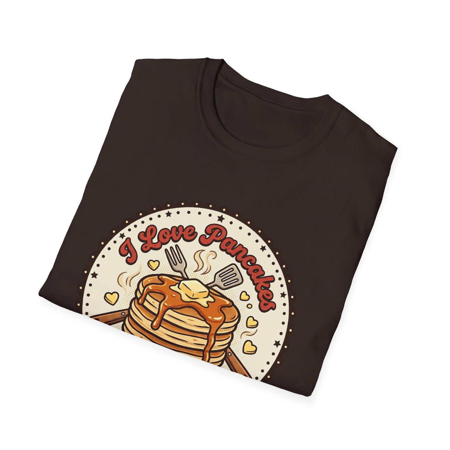 Pancake Love T-Shirt — Cute Stack of Pancakes Breakfast Tee