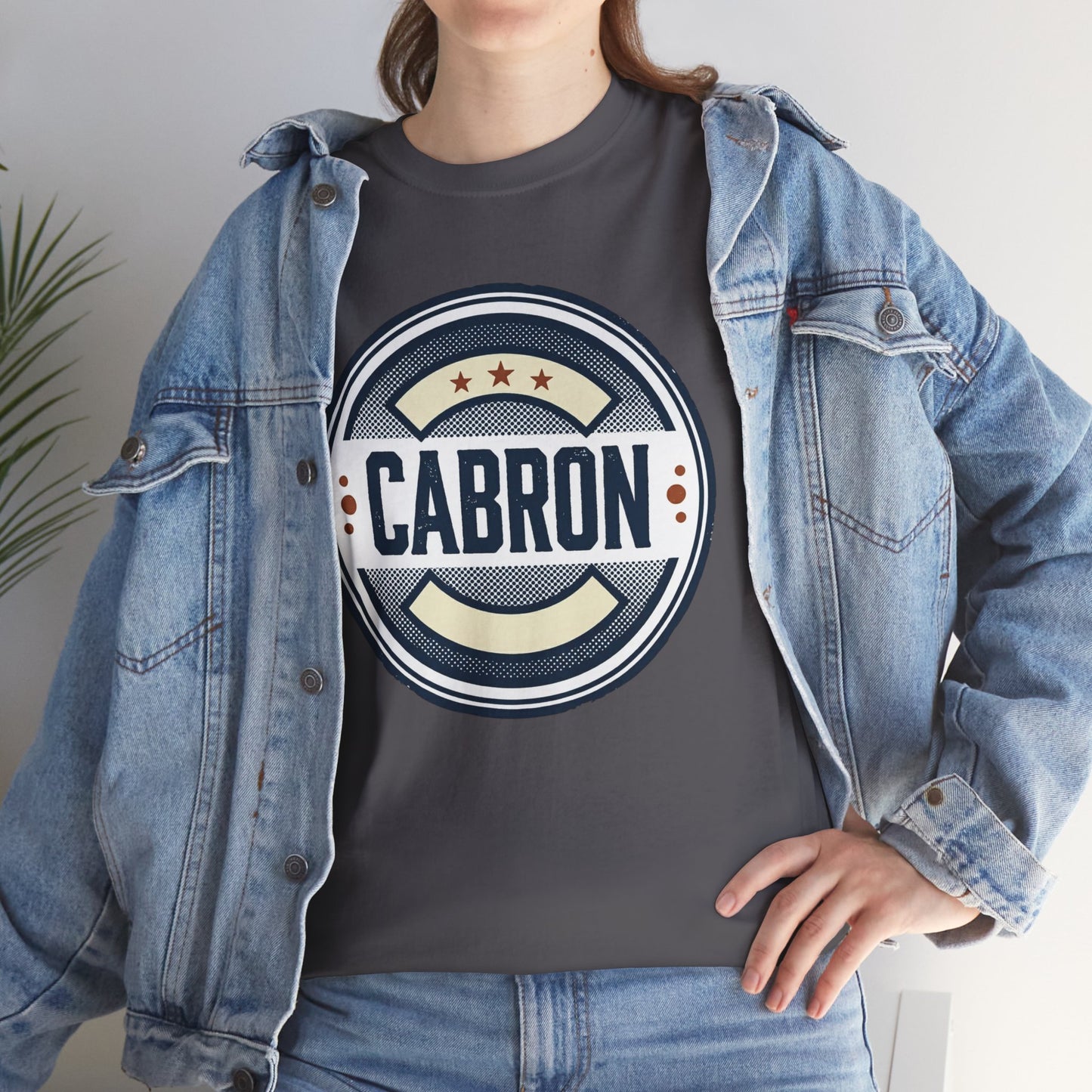 Cabron Retro Emblem T‑Shirt