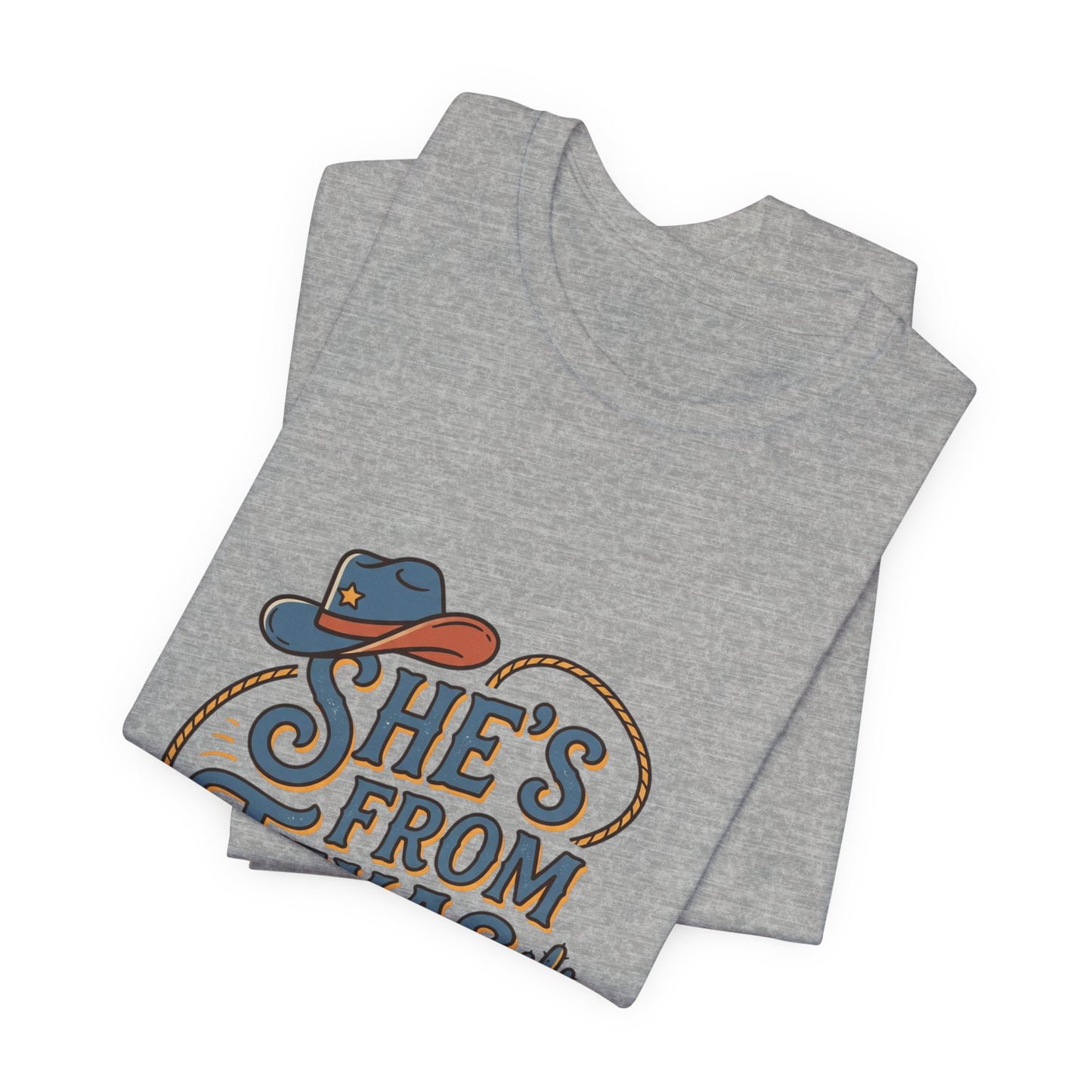 Texas Unisex Jersey Short Sleeve Tee