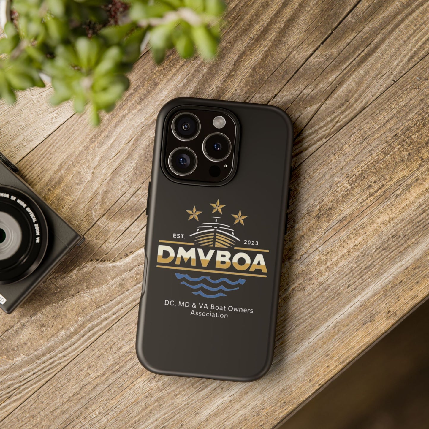 DMVBOA  Nautical Phone Case — DMV Boat Owners Association iPhone Cover