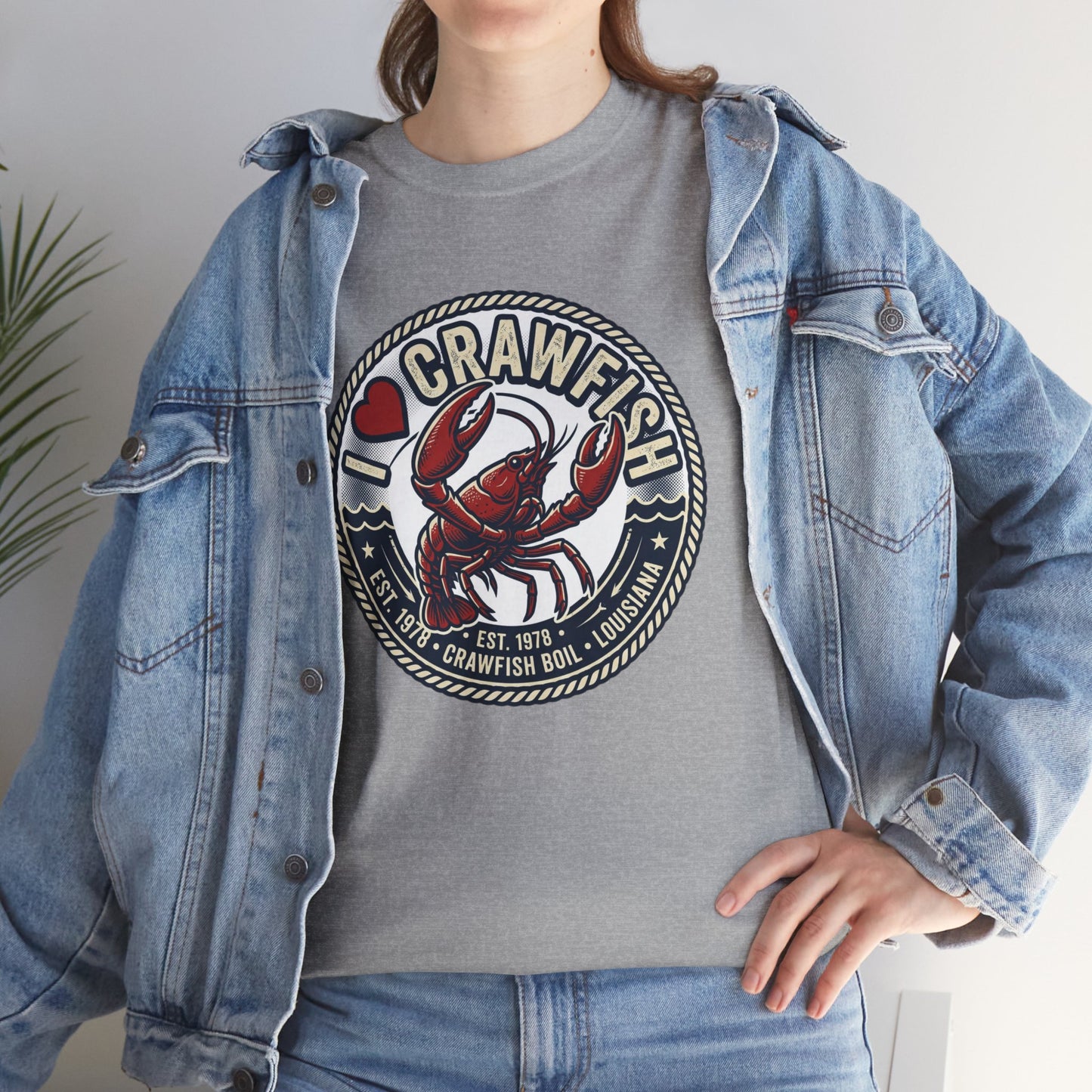 Crawfish Boil T-Shirt - I  Crawfish Seafood Festival Tee