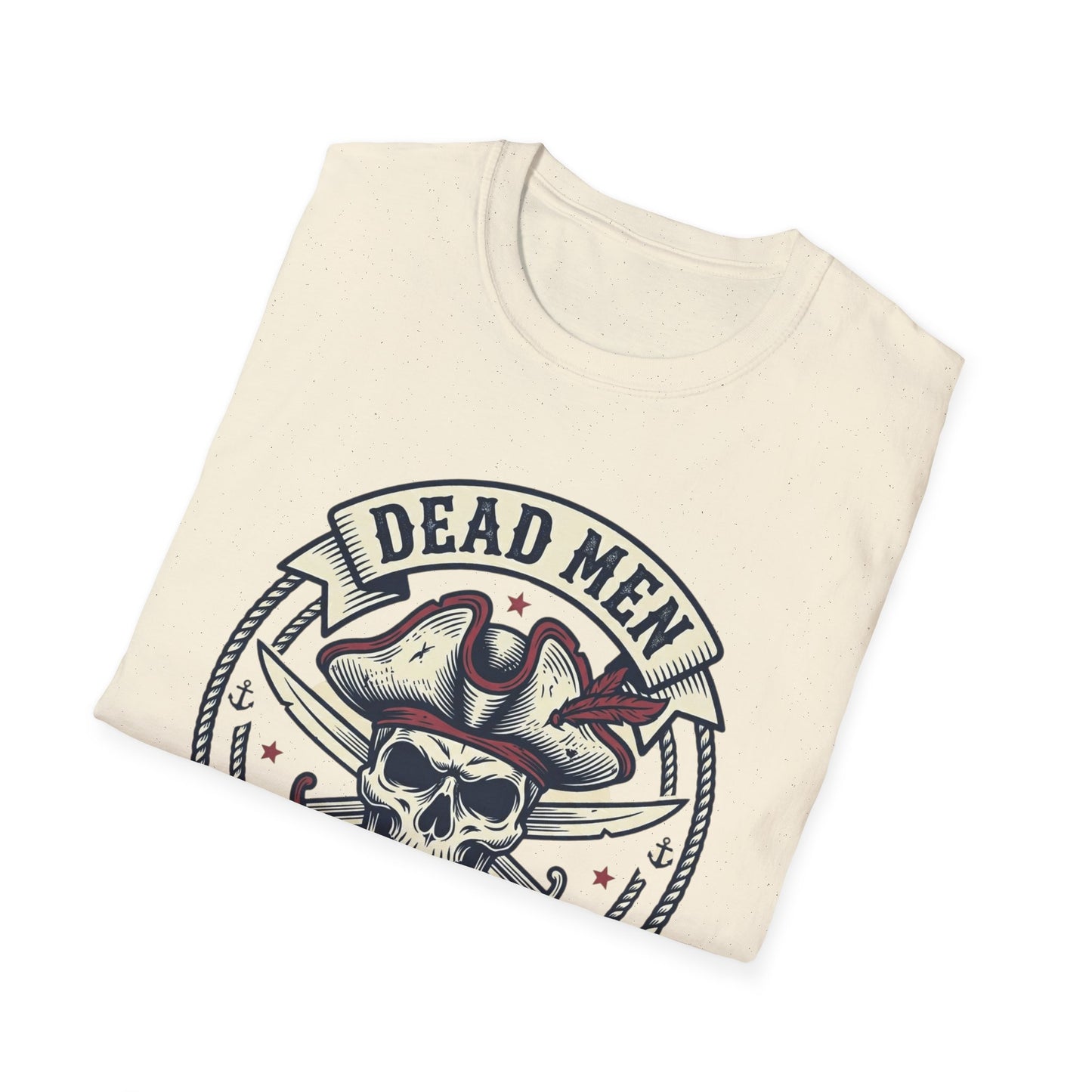 Pirate Skull Tee — "Dead Men Tell No Lies" Graphic T-Shirt
