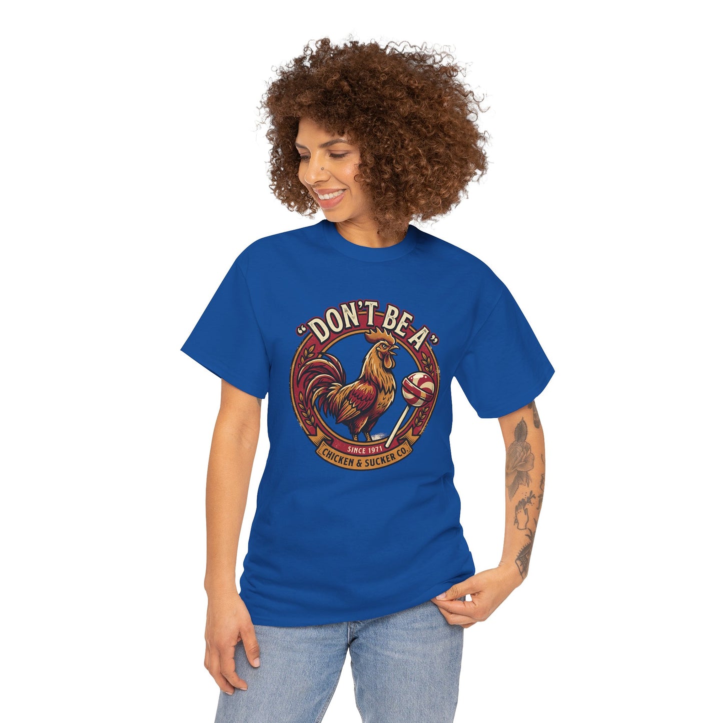 "Don't Be A" Vintage Farm Sports Shirt Printify