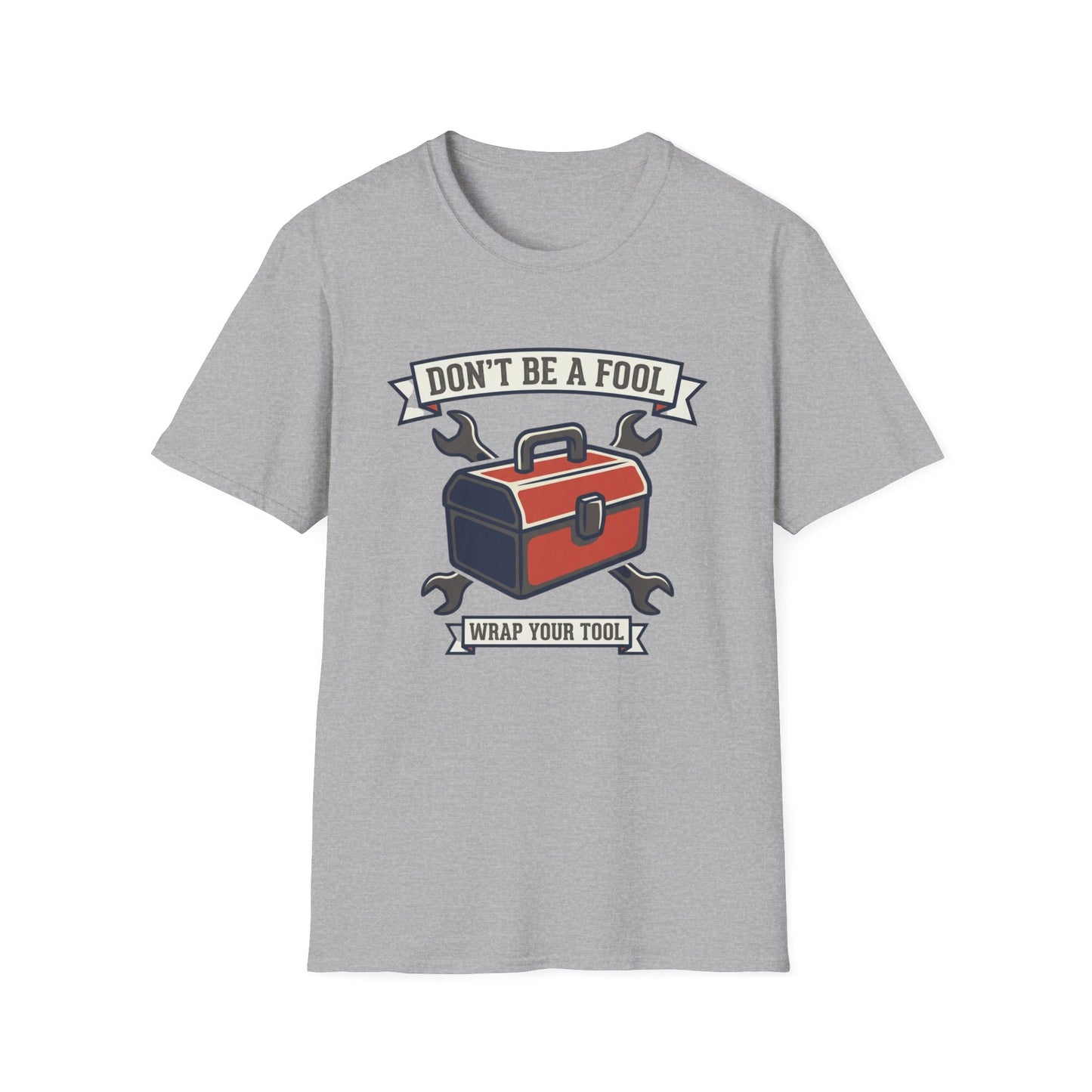 Don't Be a Fool Toolbox T‑Shirt — Wrap Your Tool Shirt for Mechanics & DIYers