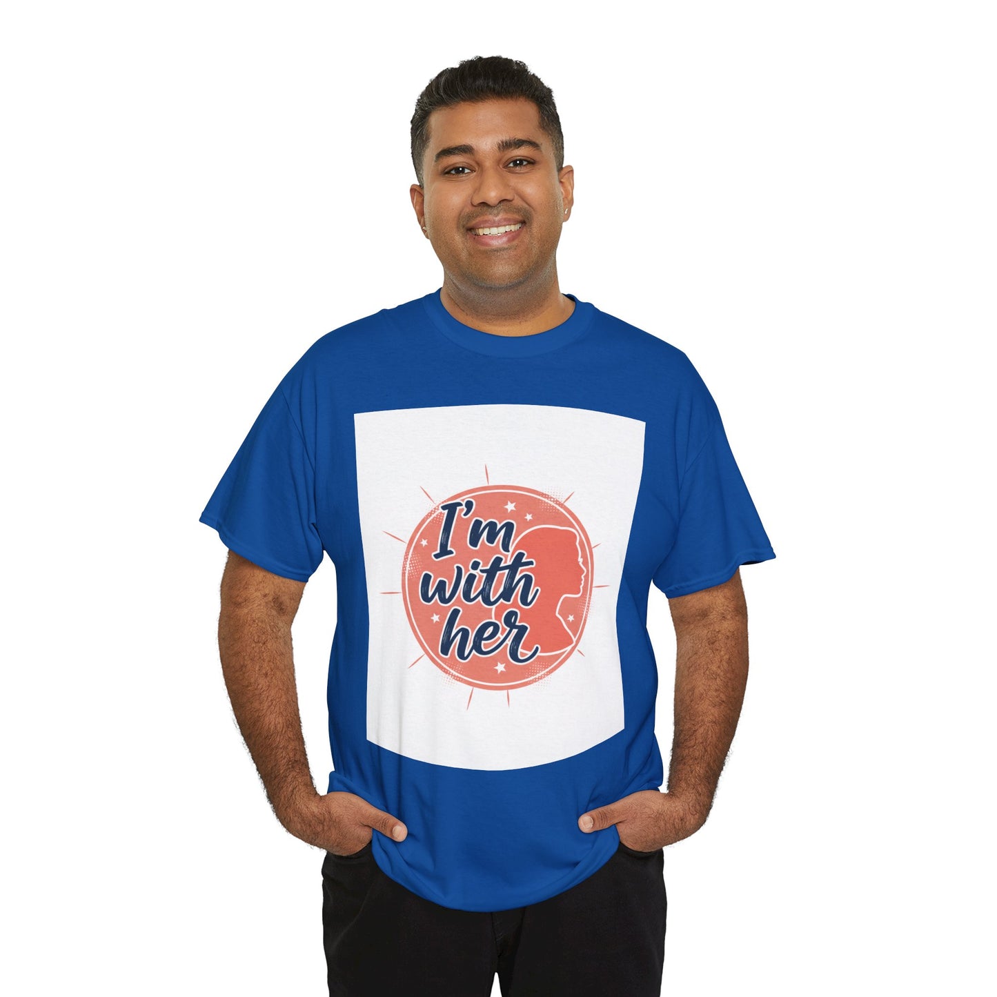 I'm With Her Tee — Feminist Equality Graphic T-Shirt