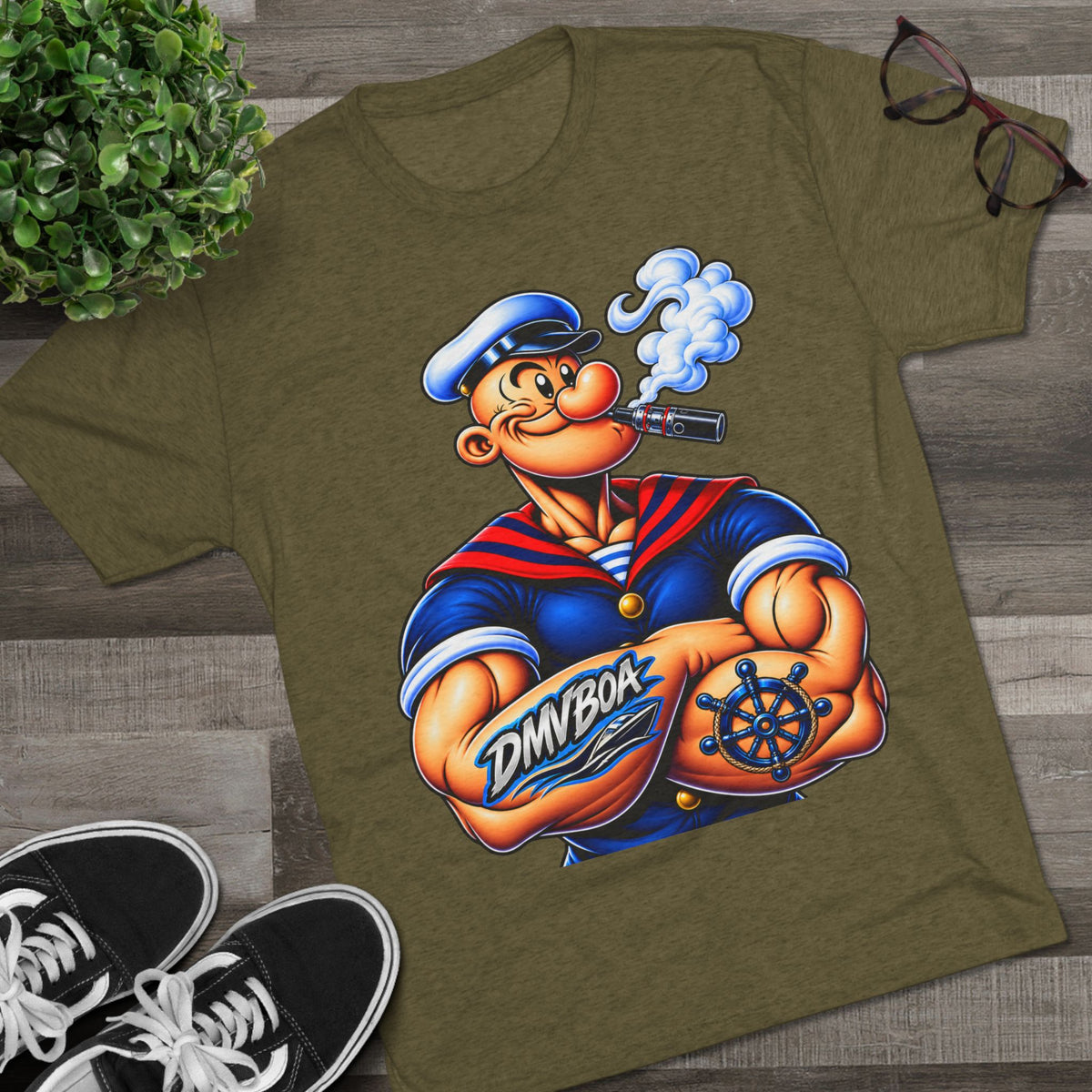 DMVBOA Sailor Cartoon Graphic Tee