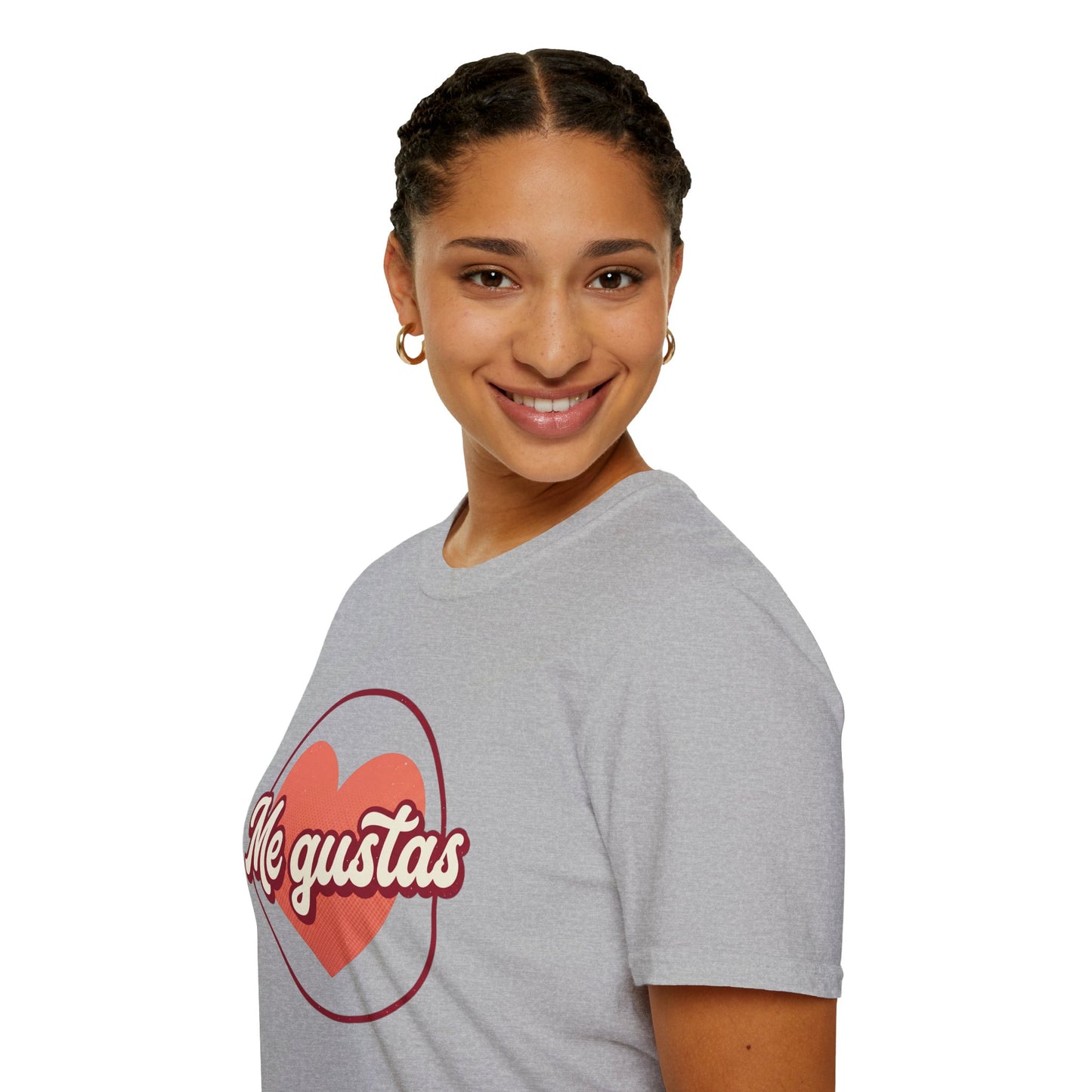 Me Gustas Heart T-Shirt — Spanish Love Graphic Tee