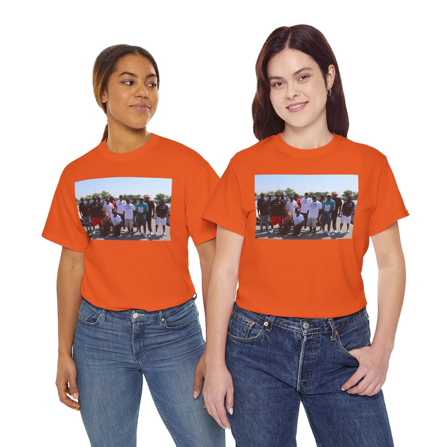 C-RYDERZ Group Photo Custom Tee — Personalized Reunion & Team Picture Shirt Printify