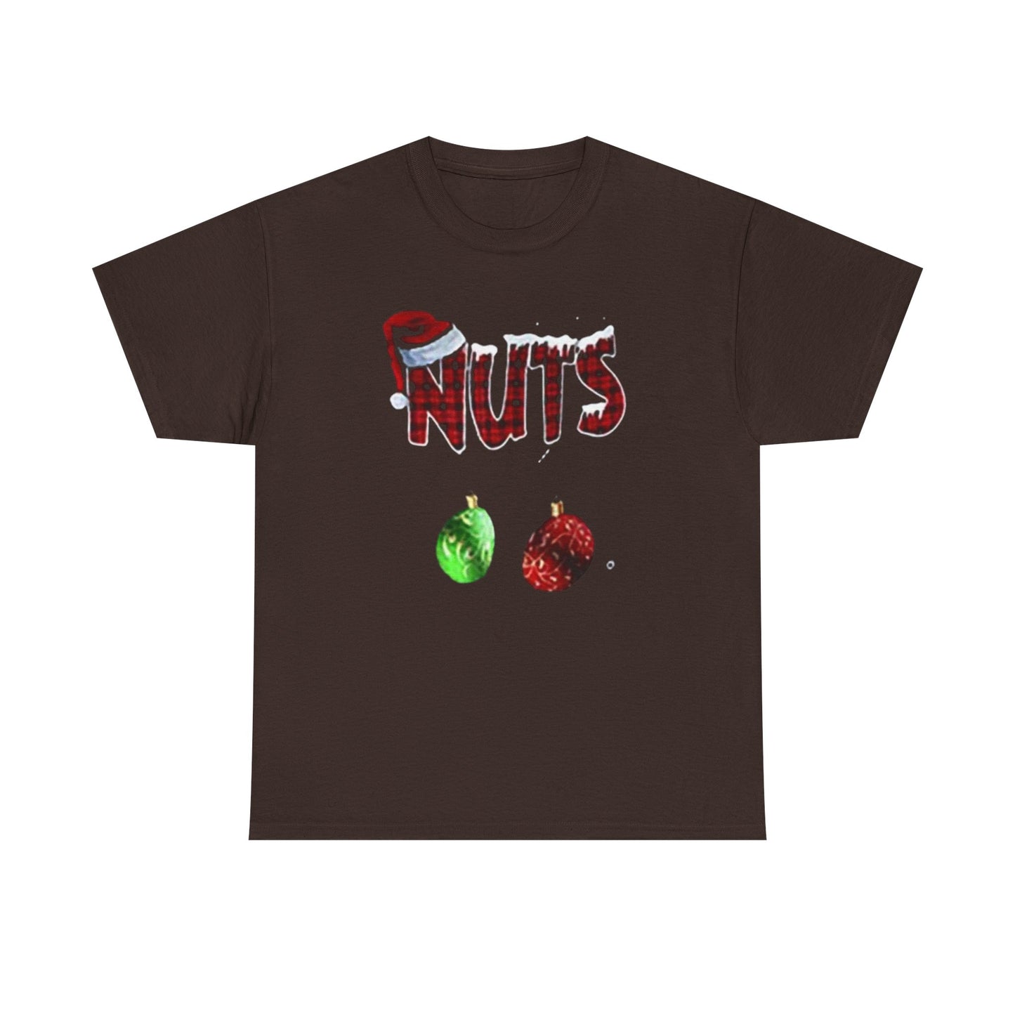 Holiday 'Nuts' Tee — Funny Christmas Ornament Graphic T-Shirt Printify