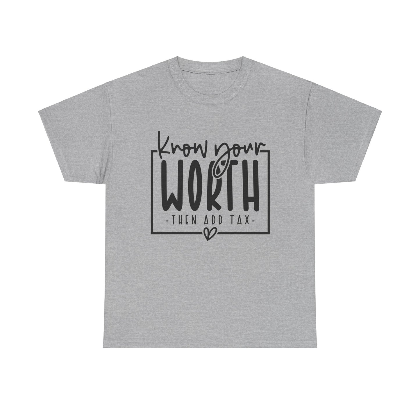 Know Your Worth - Empowerment Statement Shirt