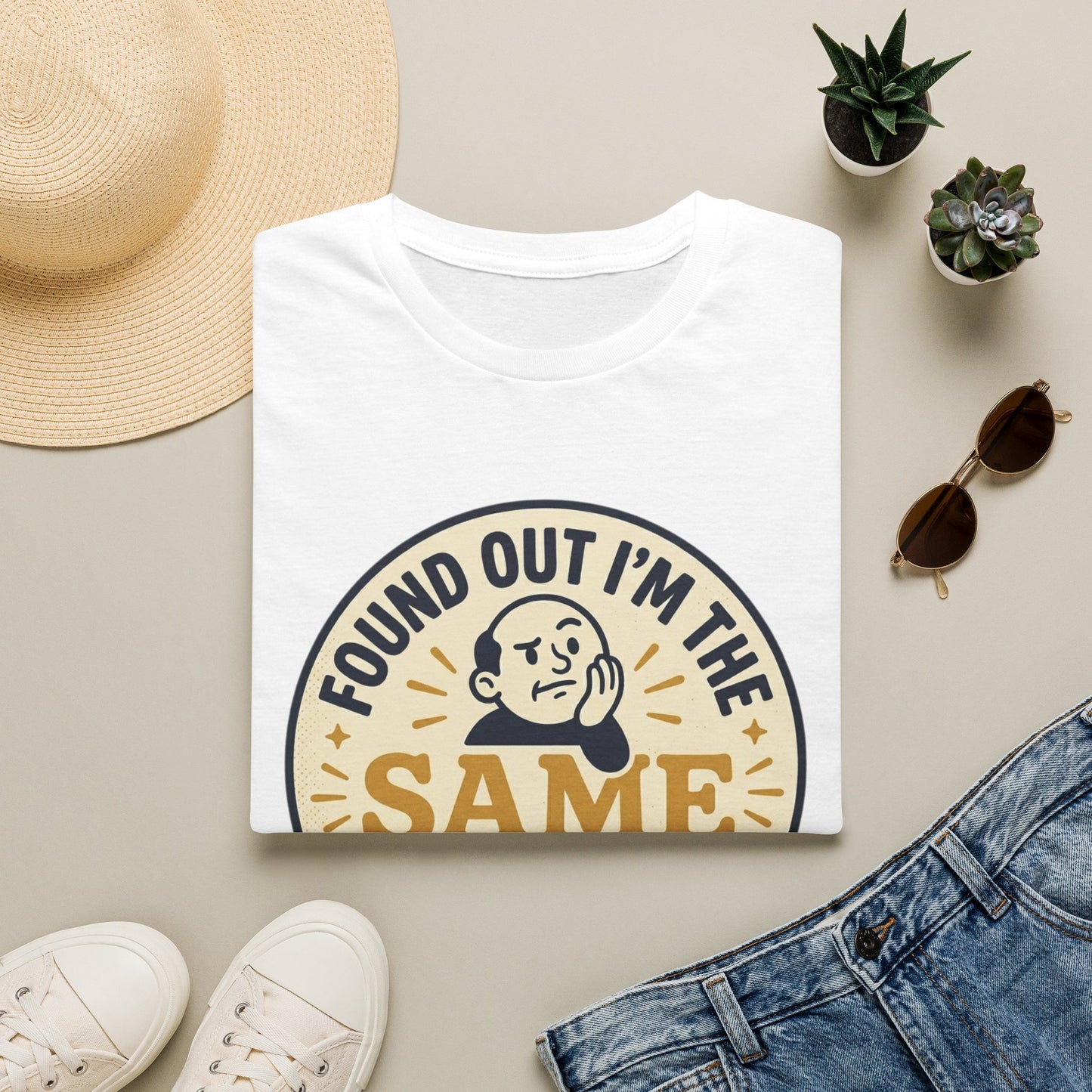 Found Out I’m the Same Age As Old People T-Shirt