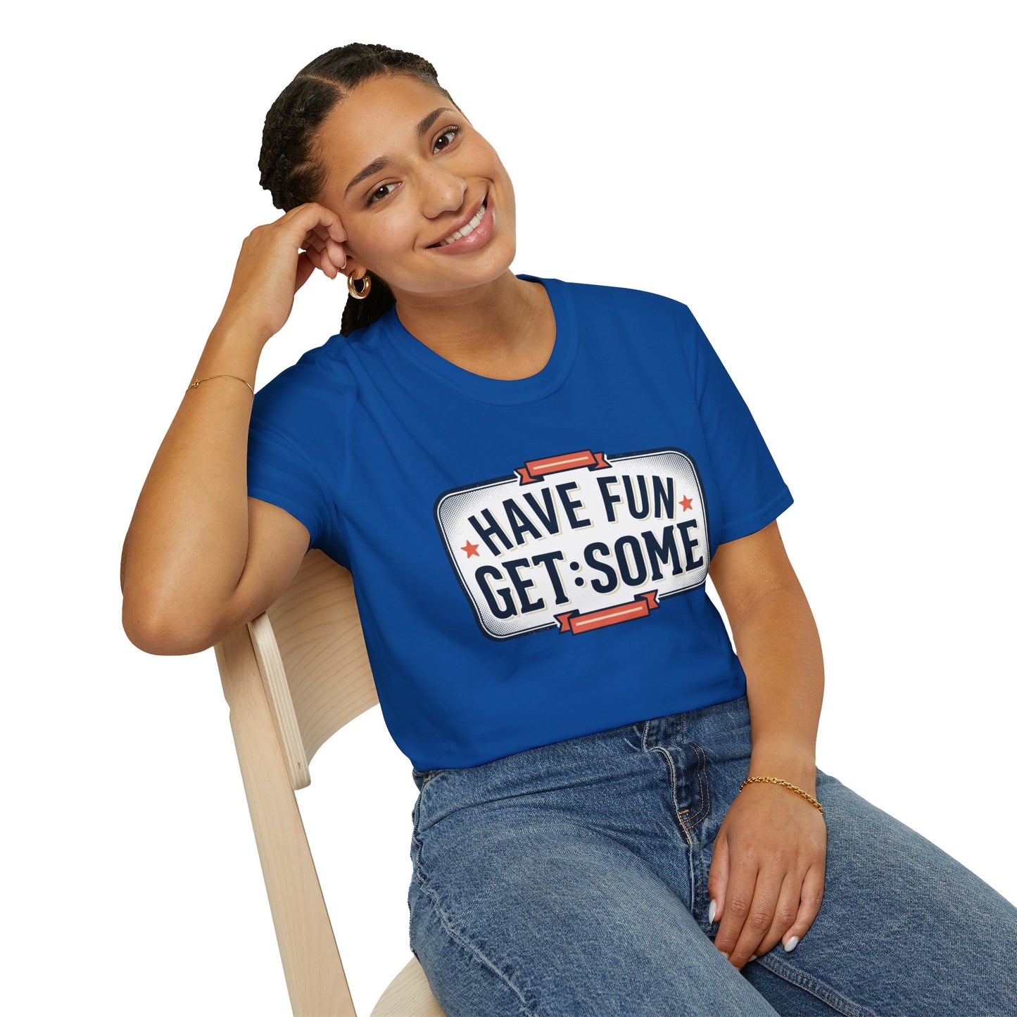Have Fun Get Some T-Shirt — Retro Road Sign Graphic Tee