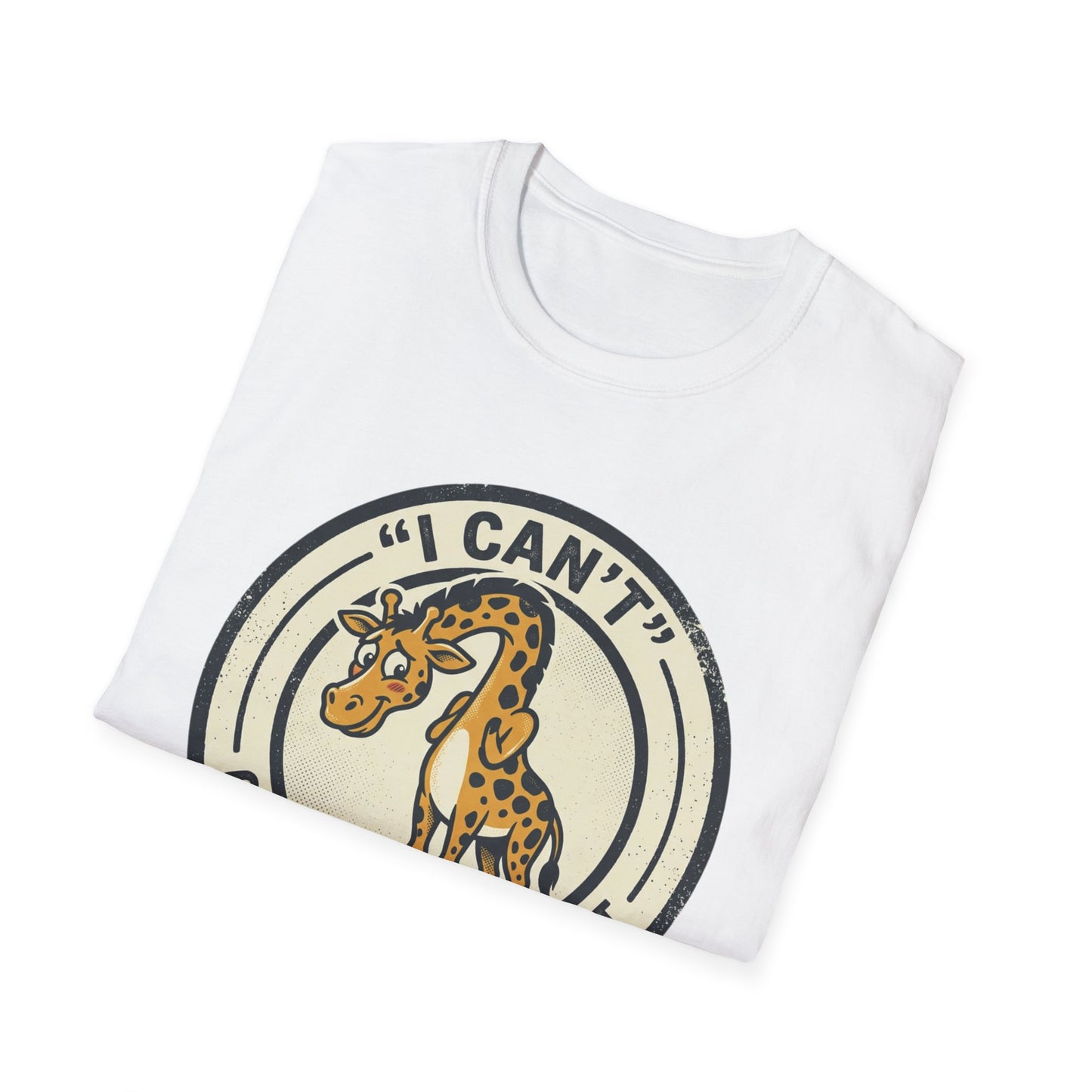 Giraffe 'I Can't Control My Height' T-Shirt
