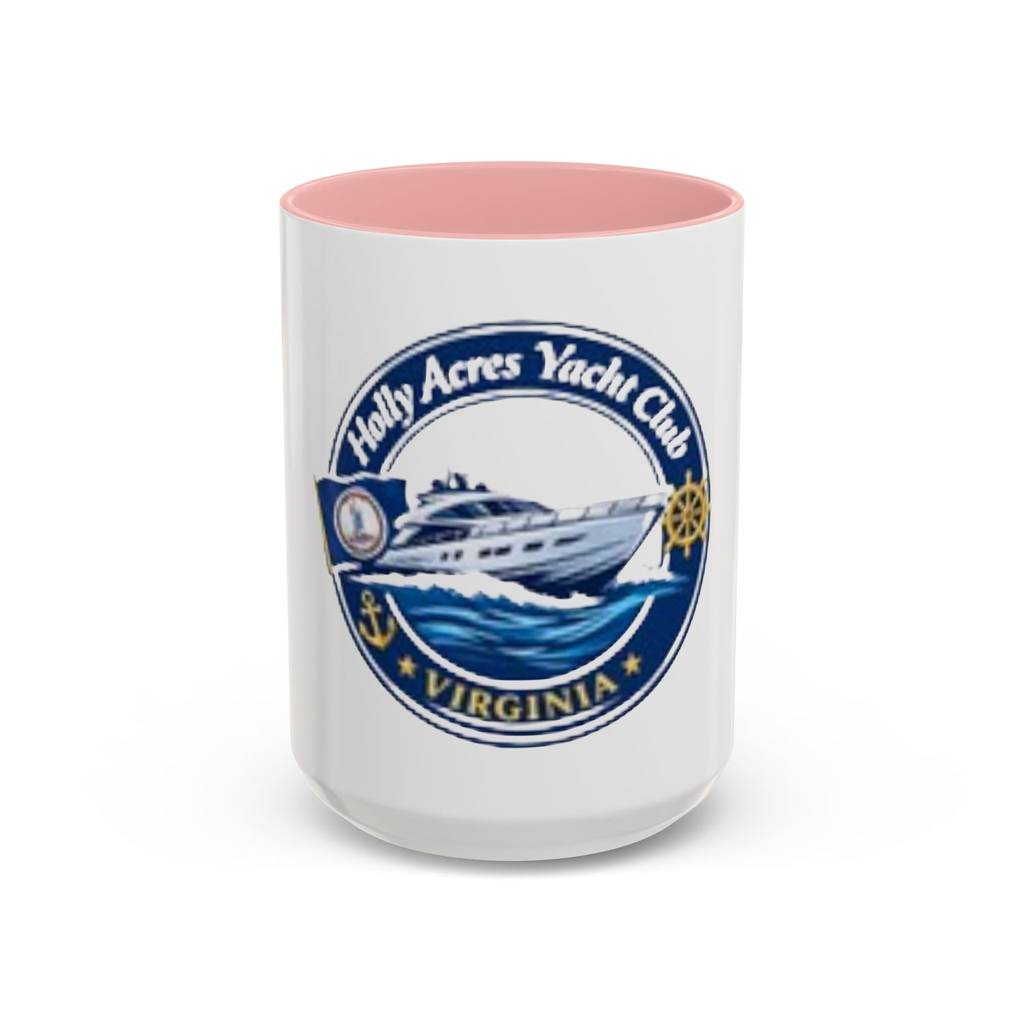 Holly Acres Yacht Club Virginia Coffee Mug – Nautical Boat Accent Mug HAYC