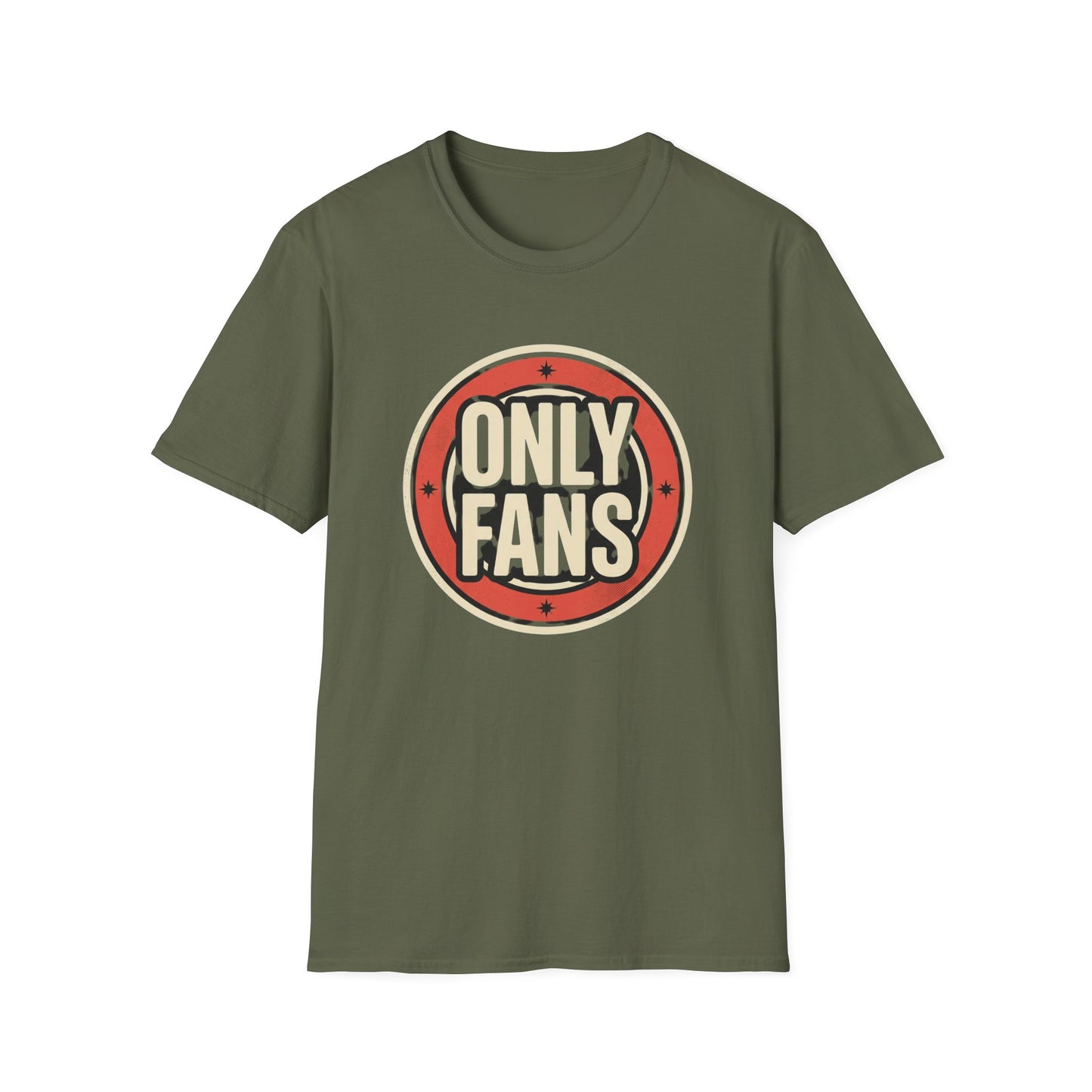 OnlyFans Logo Graphic T-Shirt — Retro Circle Design