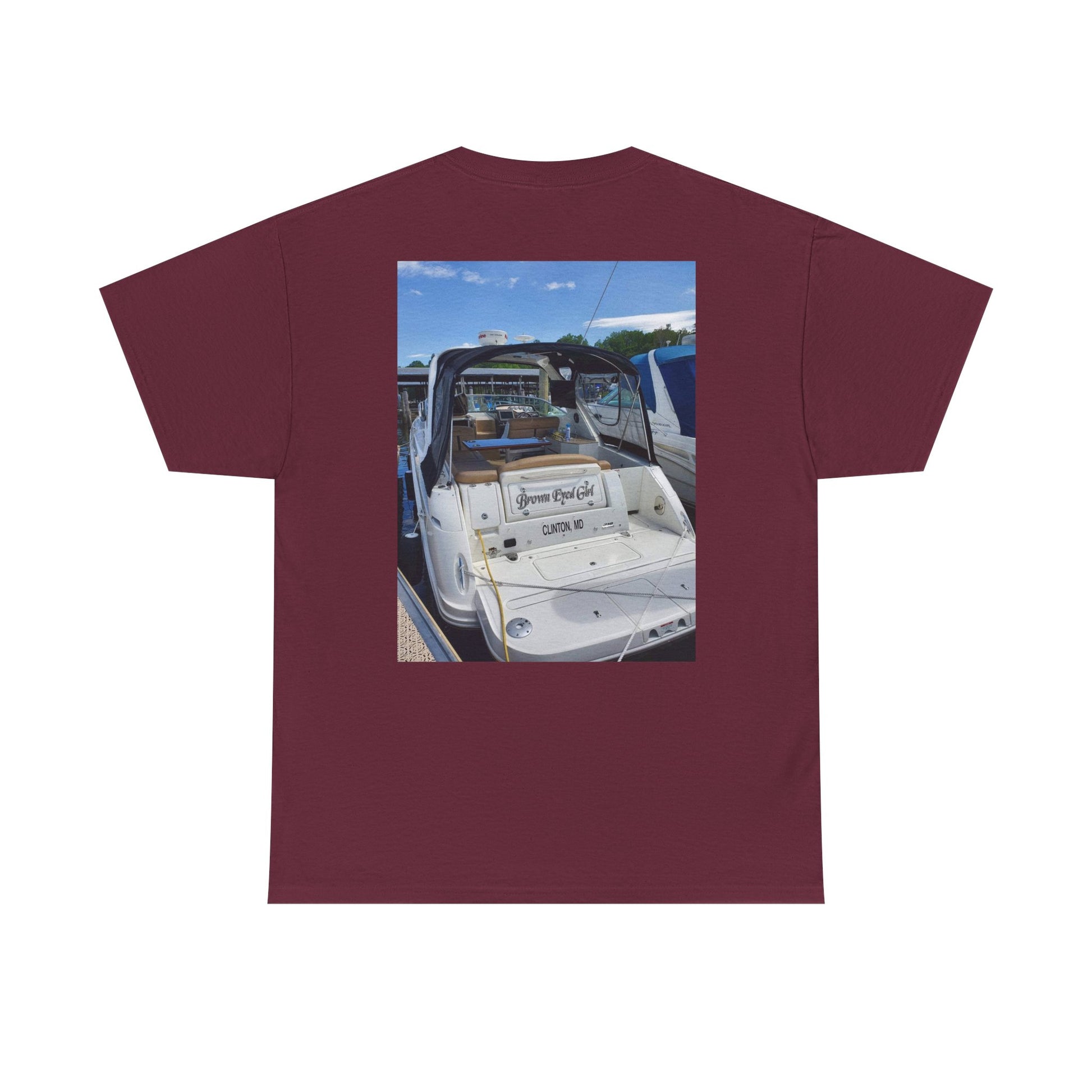Custom Photo Print T-Shirt — Personalized Selfie Tee ("Welcome" Coffee Graphic) Printify