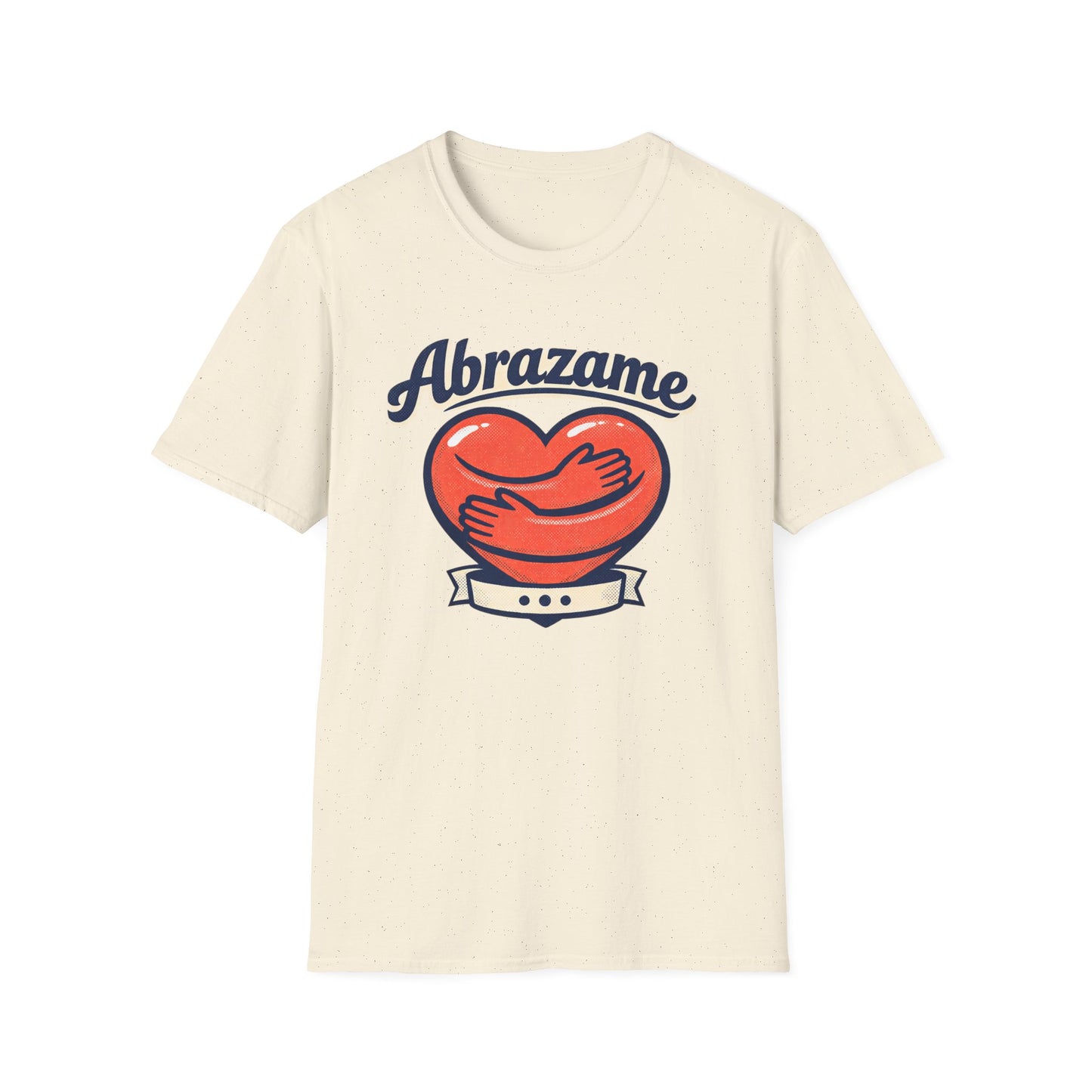 Abrázame Heart Hug T-Shirt — Spanish Love Graphic Tee