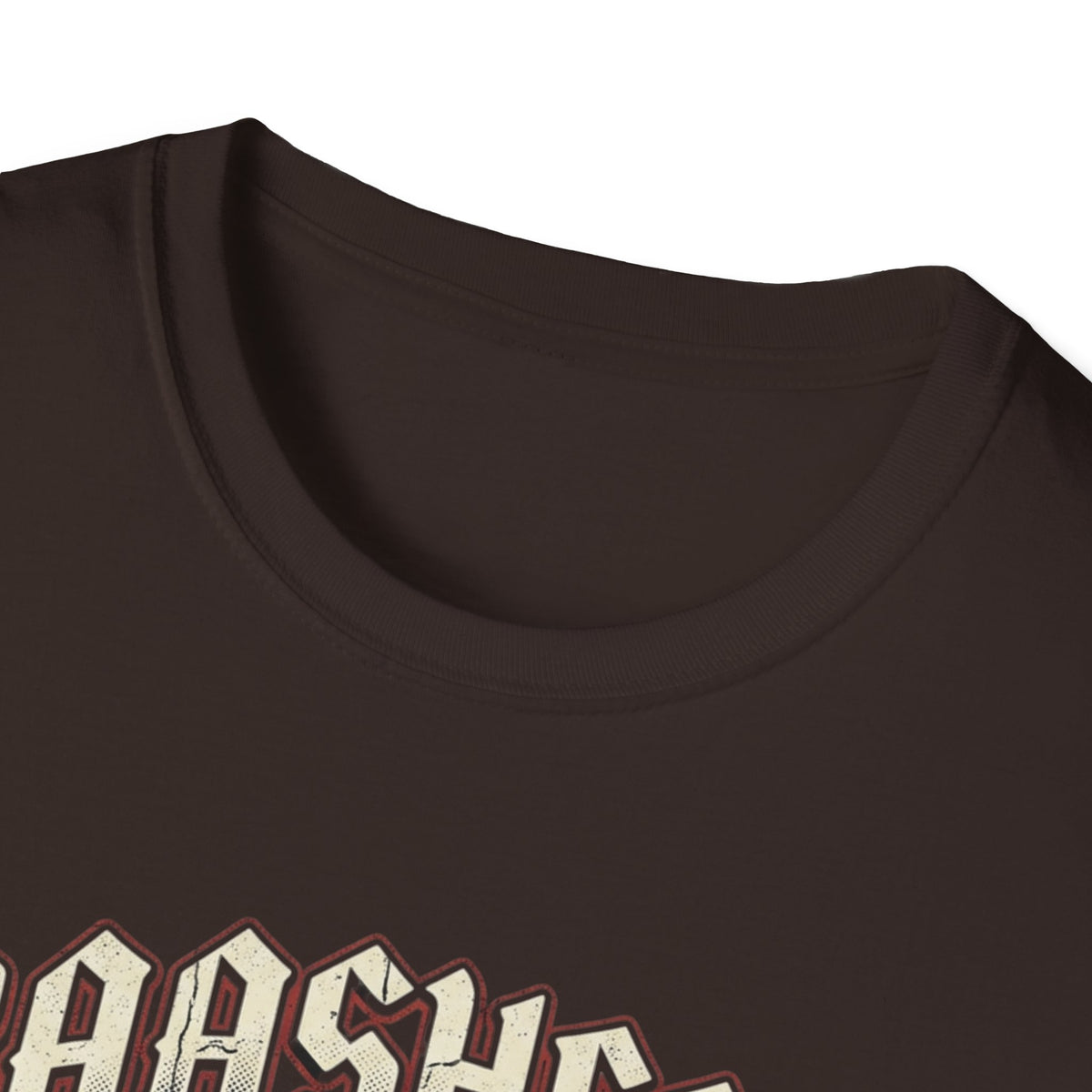 Basshead Skull T-Shirt — “I Make Everyone Listen to My Music, Crank It Up!” Guitar & Speaker Rock Tee