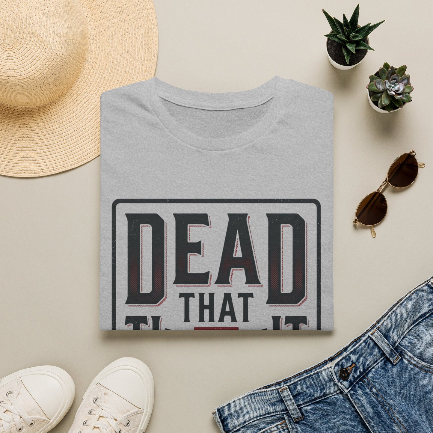 Dead That Thought T-Shirt — Dark Humor Graphic Tee