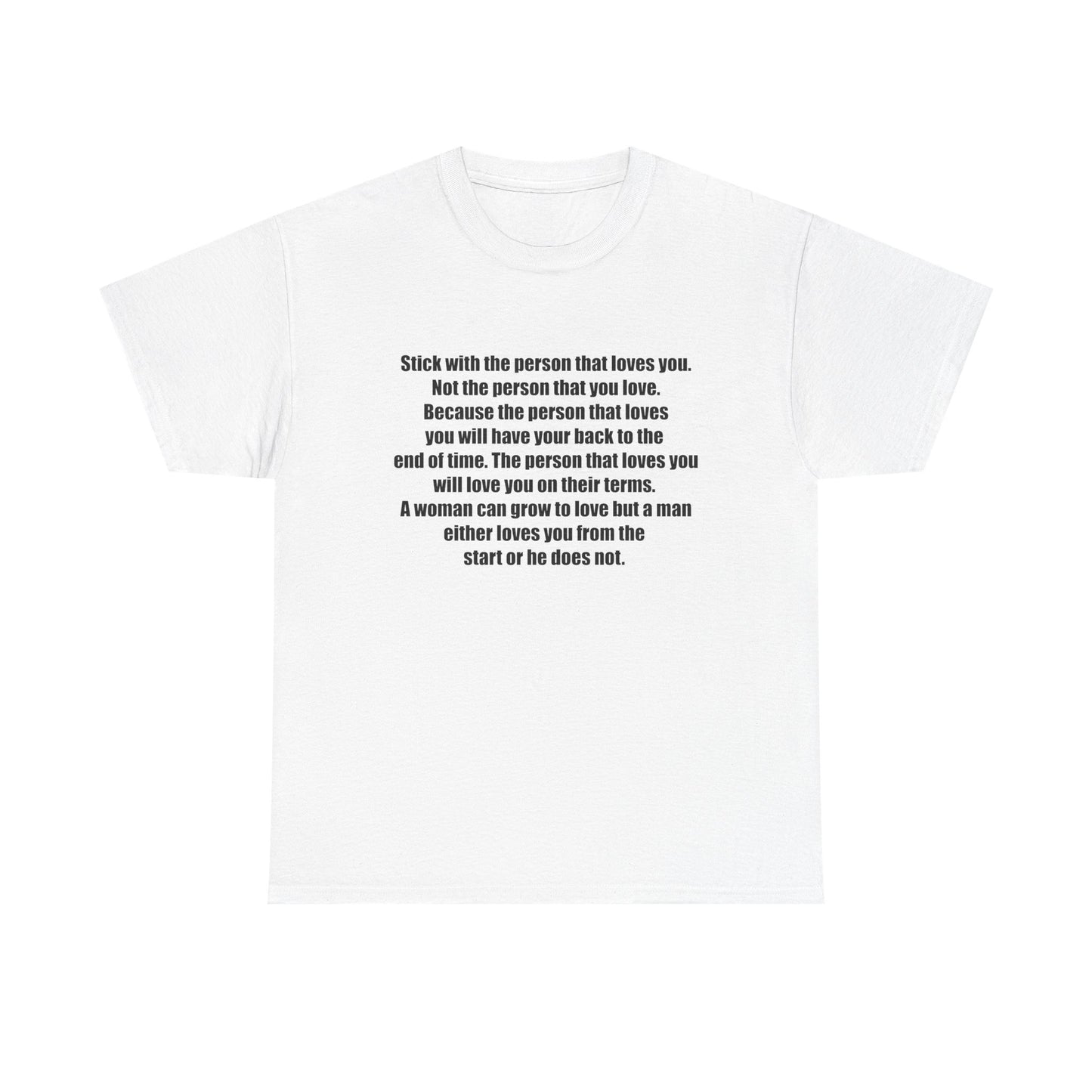 Inspirational Love Quote Tee