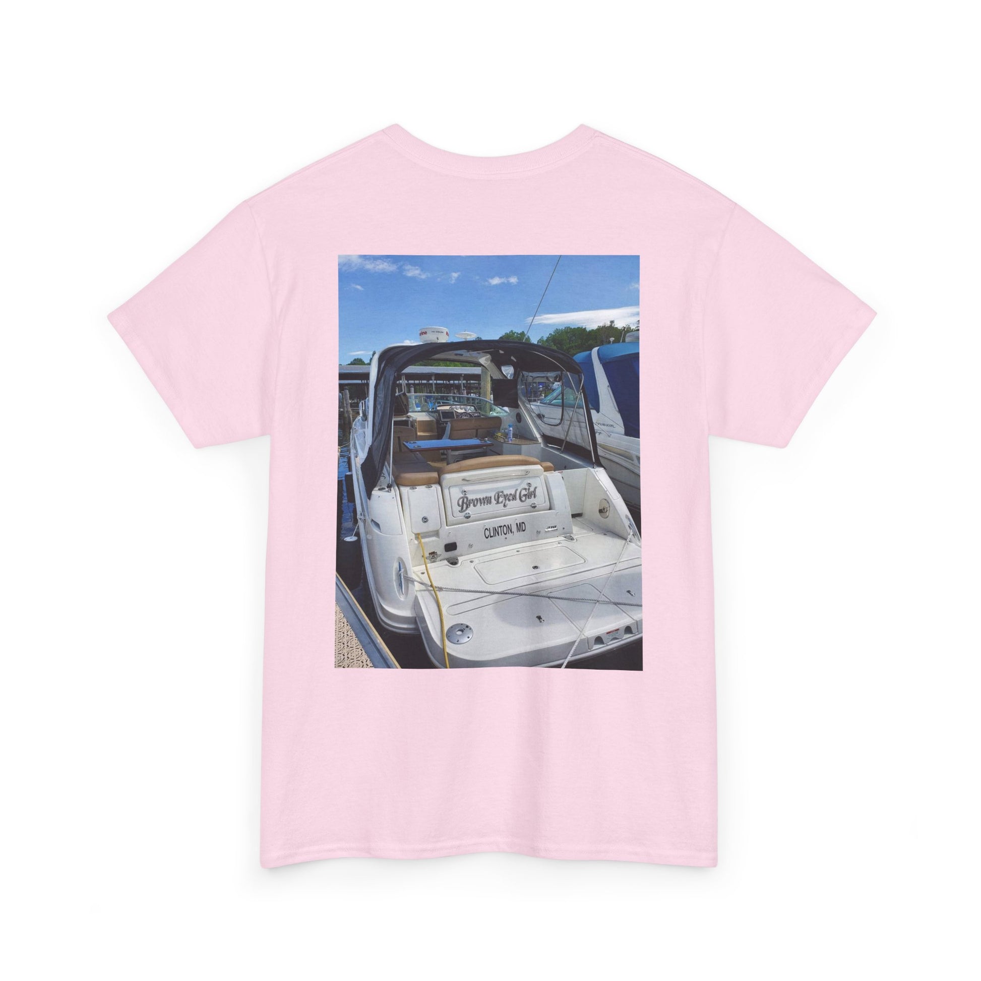 Custom Photo Print T-Shirt — Personalized Selfie Tee ("Welcome" Coffee Graphic) Printify