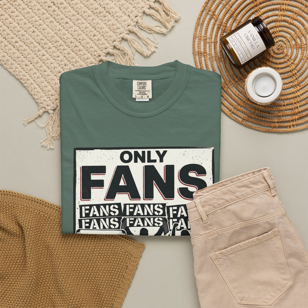 Only Fans Crowd Graphic T-Shirt — Vintage Sports Fan Tee