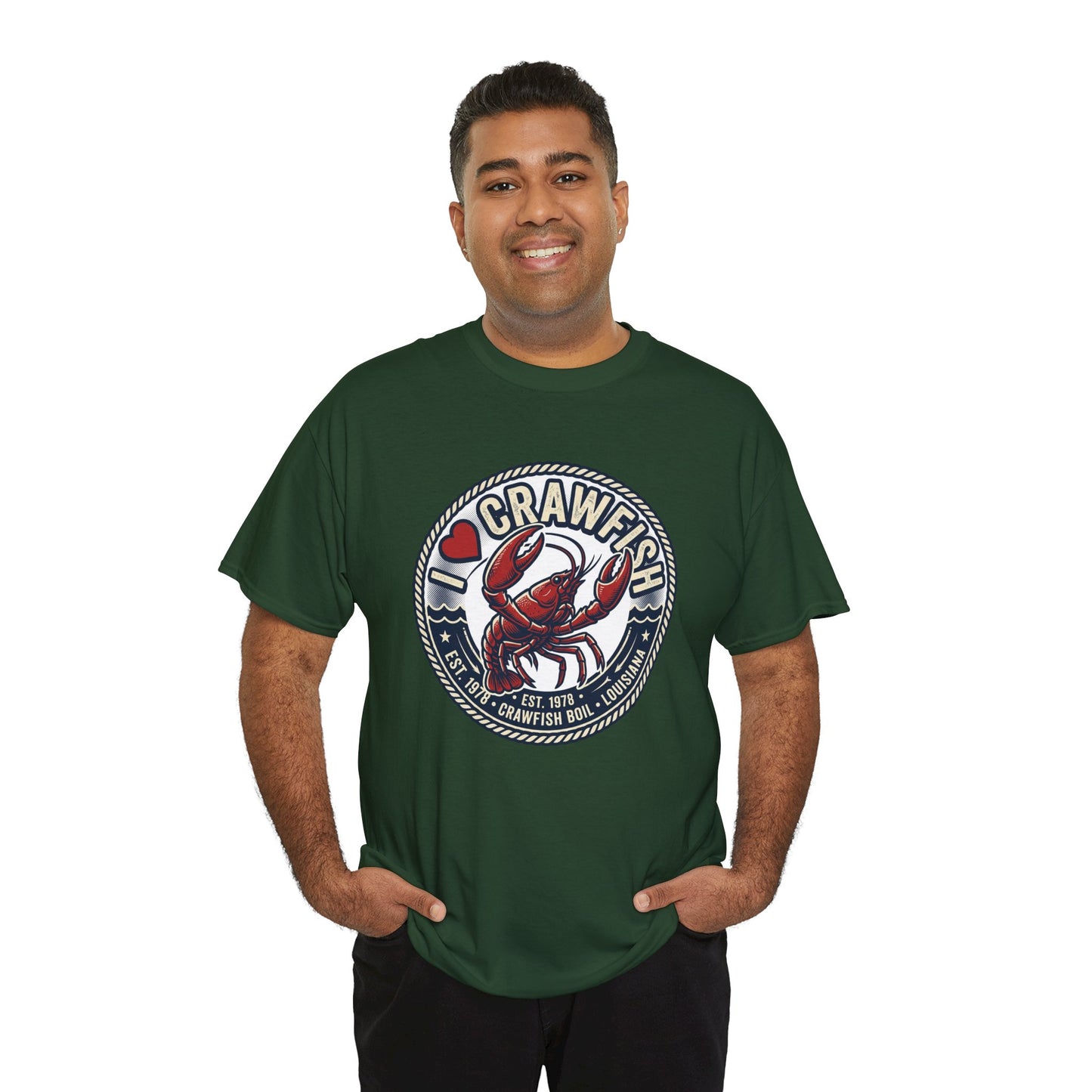 Crawfish Boil T-Shirt - I  Crawfish Seafood Festival Tee