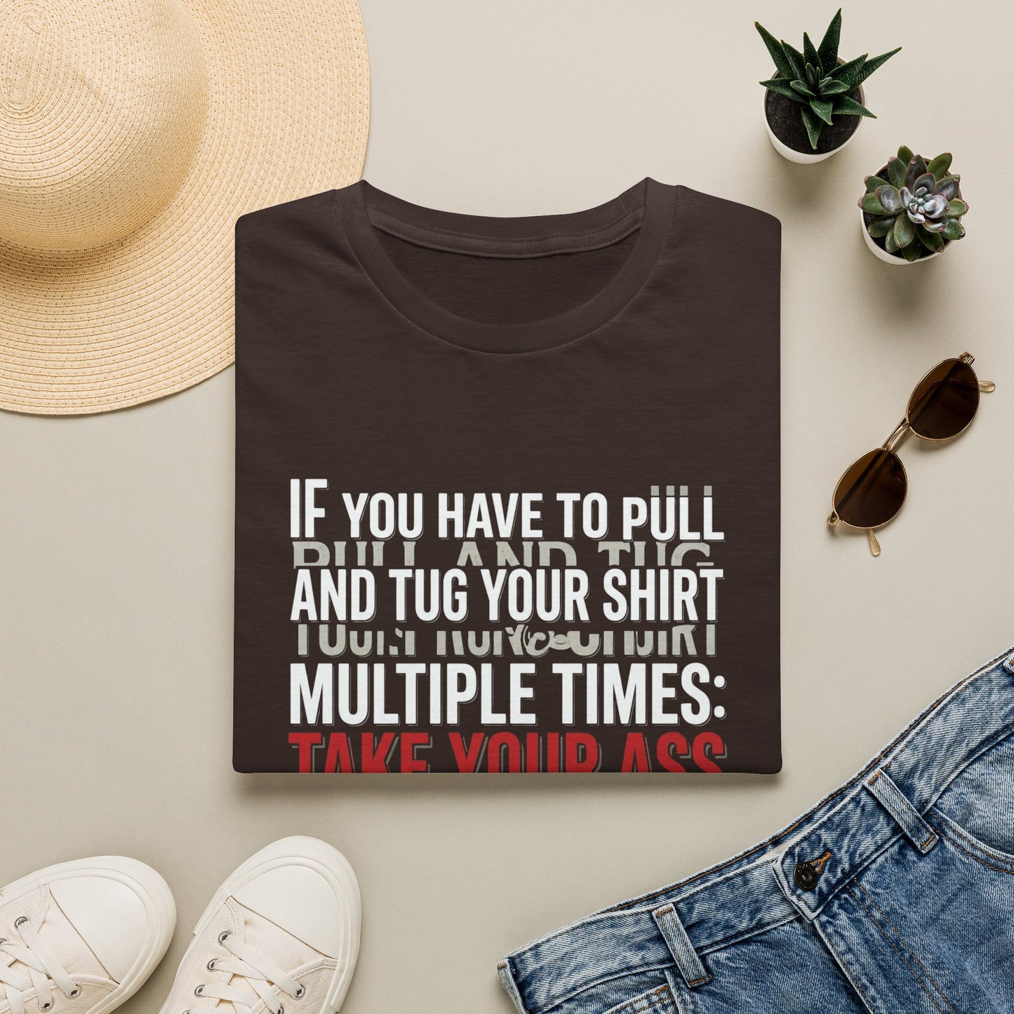 Take Your Ass to the Gym T‑Shirt — Funny Motivational Workout Tee