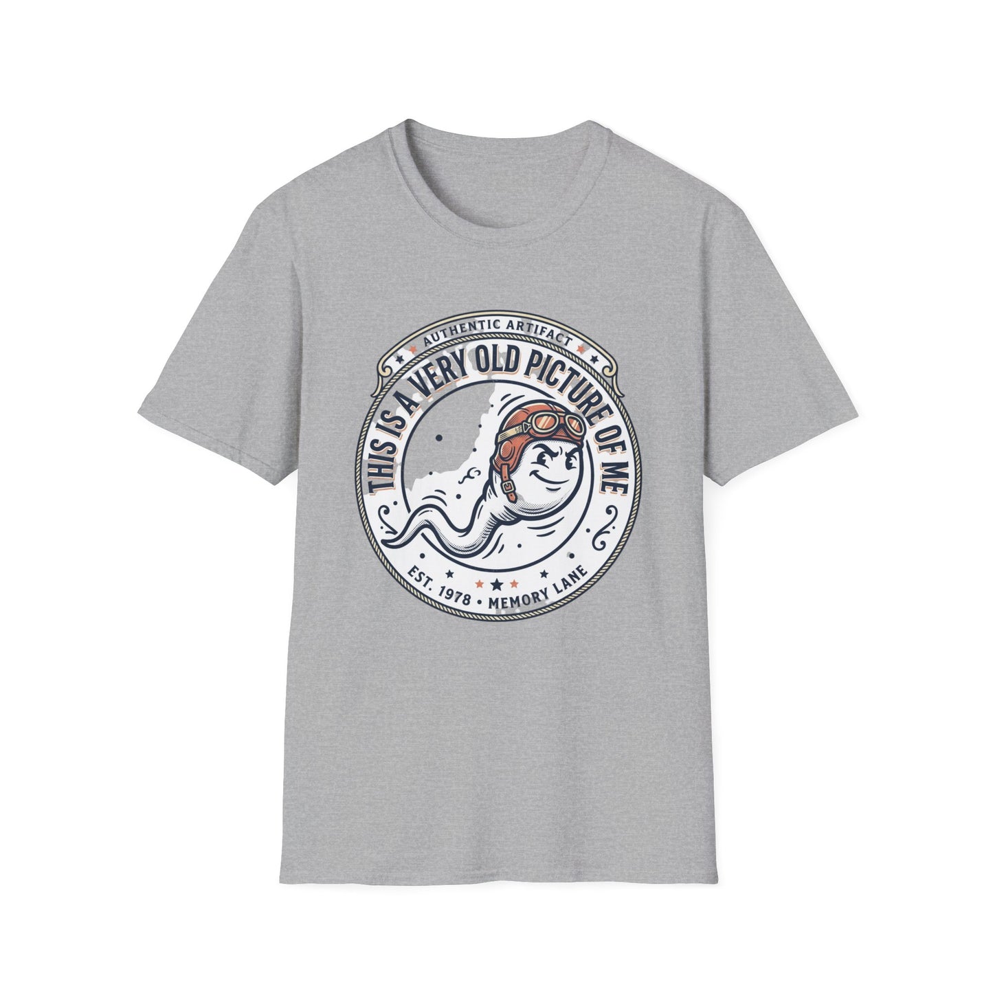 "This Is A Very Old Picture Of Me" Retro Marine Tee