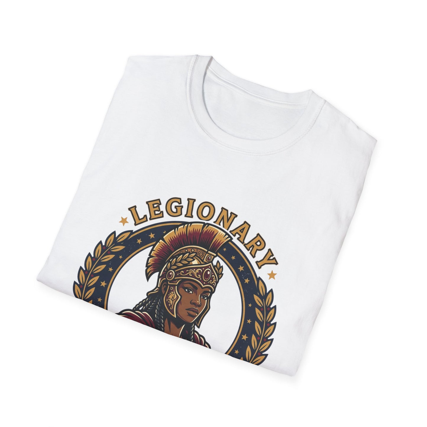 Legionary Black Queen T-Shirt — Empowering Afrocentric Warrior Tee