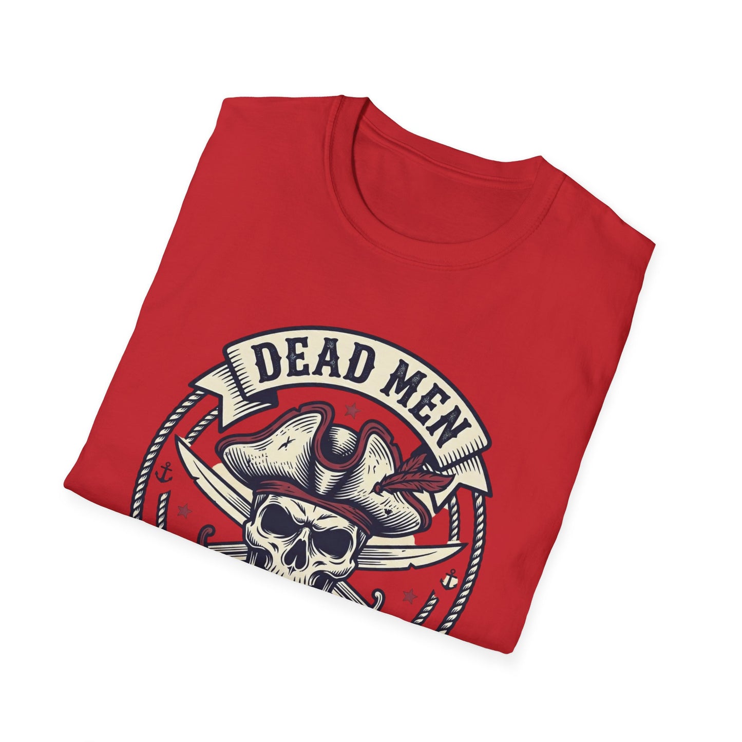 Pirate Skull Tee — "Dead Men Tell No Lies" Graphic T-Shirt